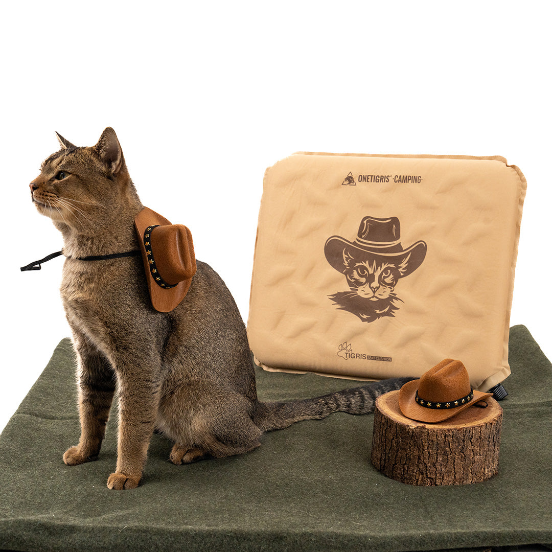OneTigrisCamping x Tigris the Cat Inflatable Cushion