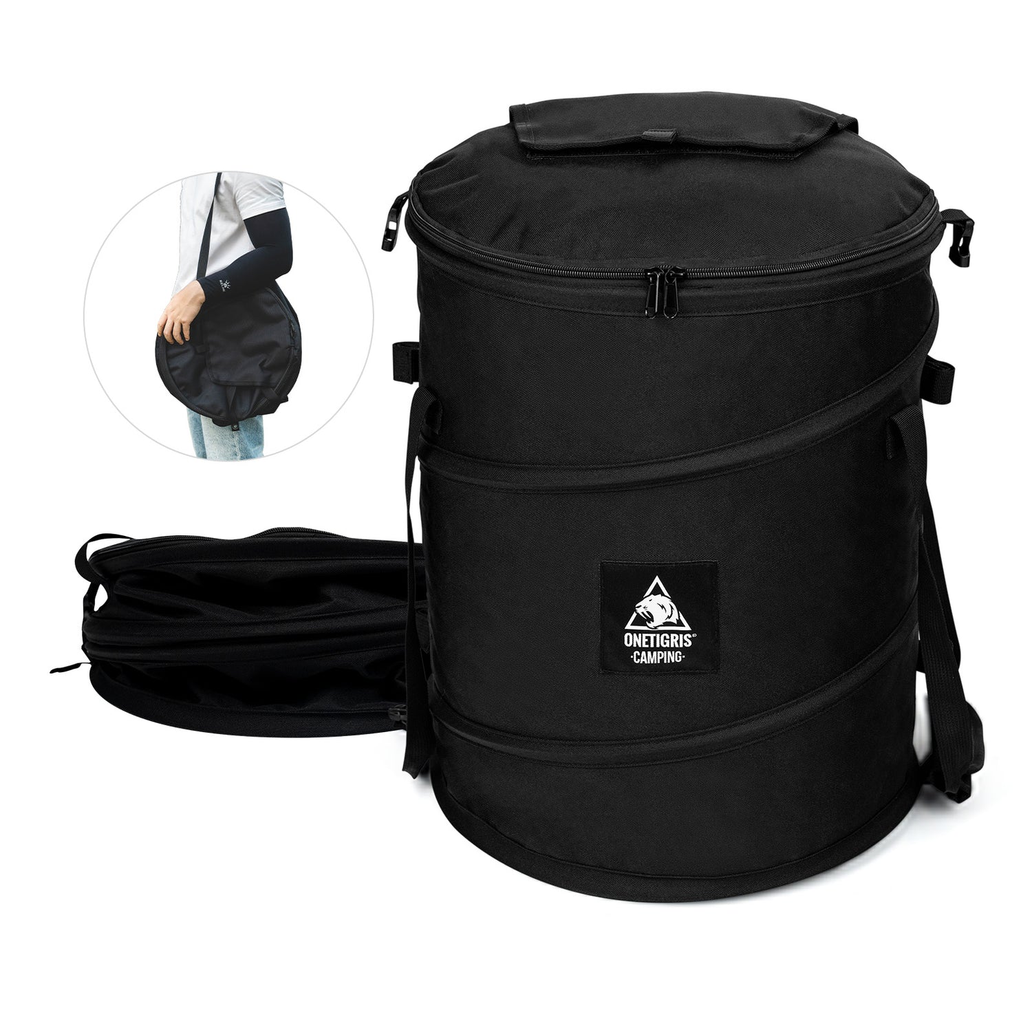 OneTigris Collapsible Trash Can for Camping