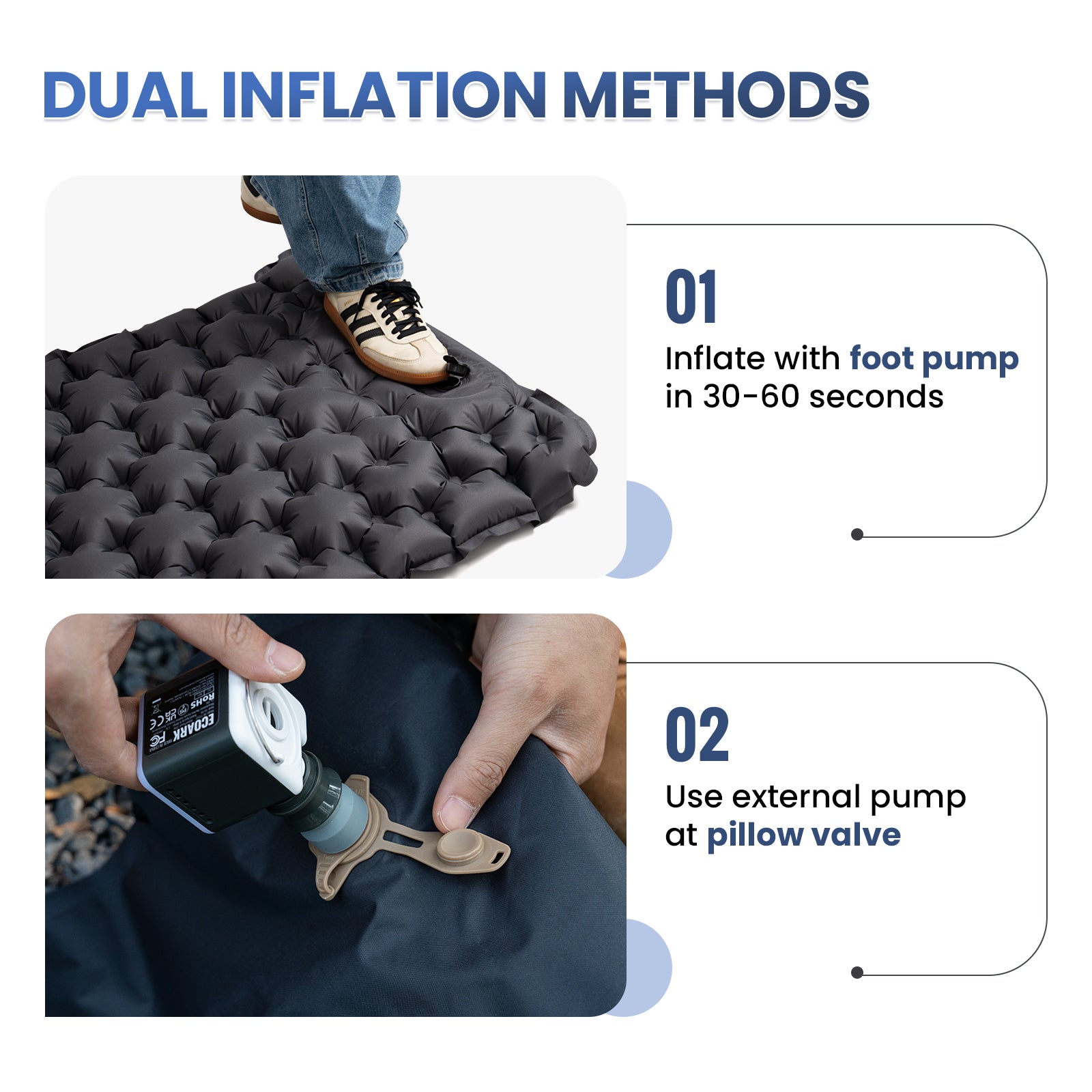 DUALINFLATION METHODS