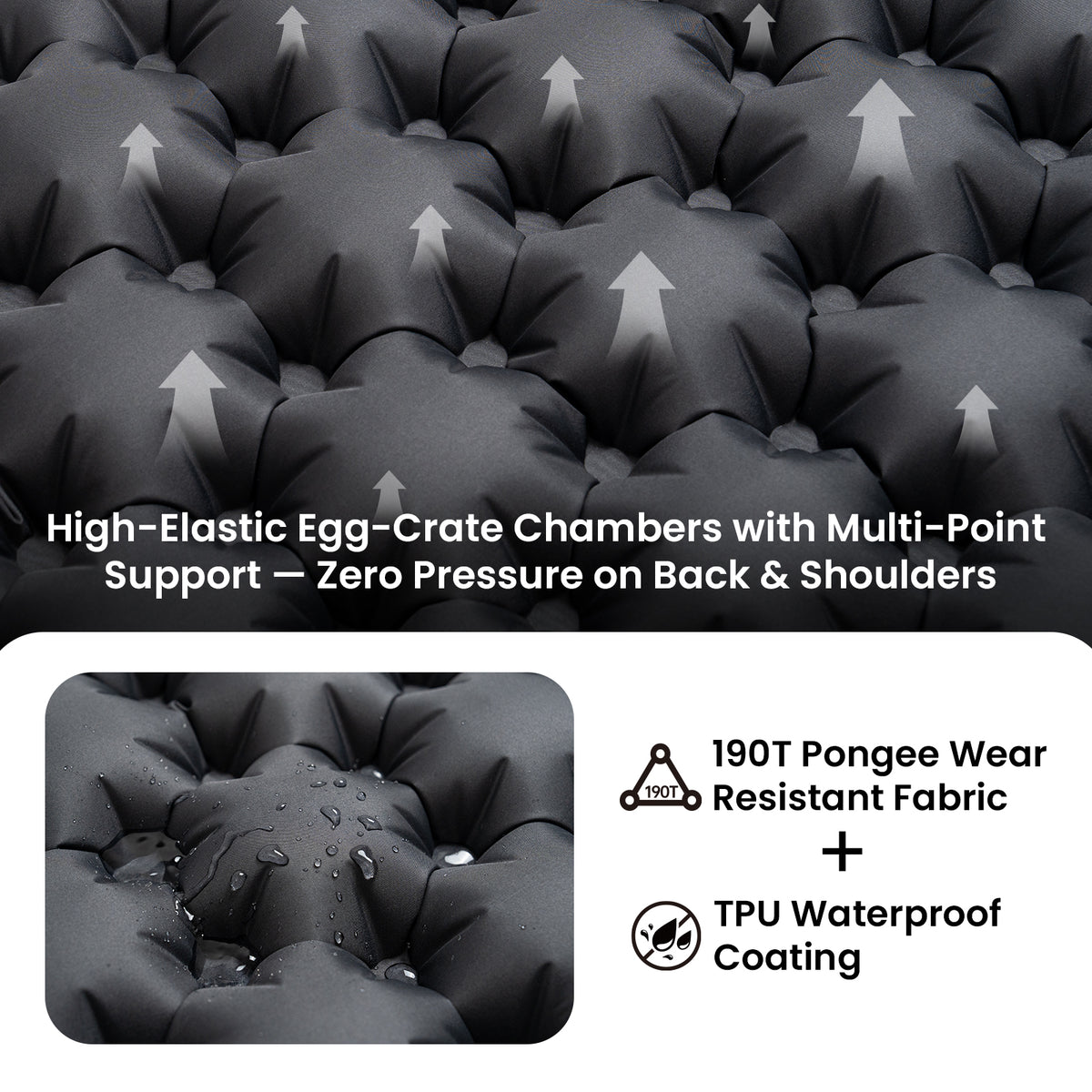 BLACKCRYSTAL Sleeping Pad