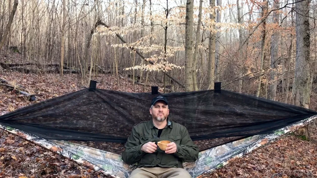 "DUSK KEEPER" HAMMOCK WITH MOSQUITO NET REVIEW (VIDEO)