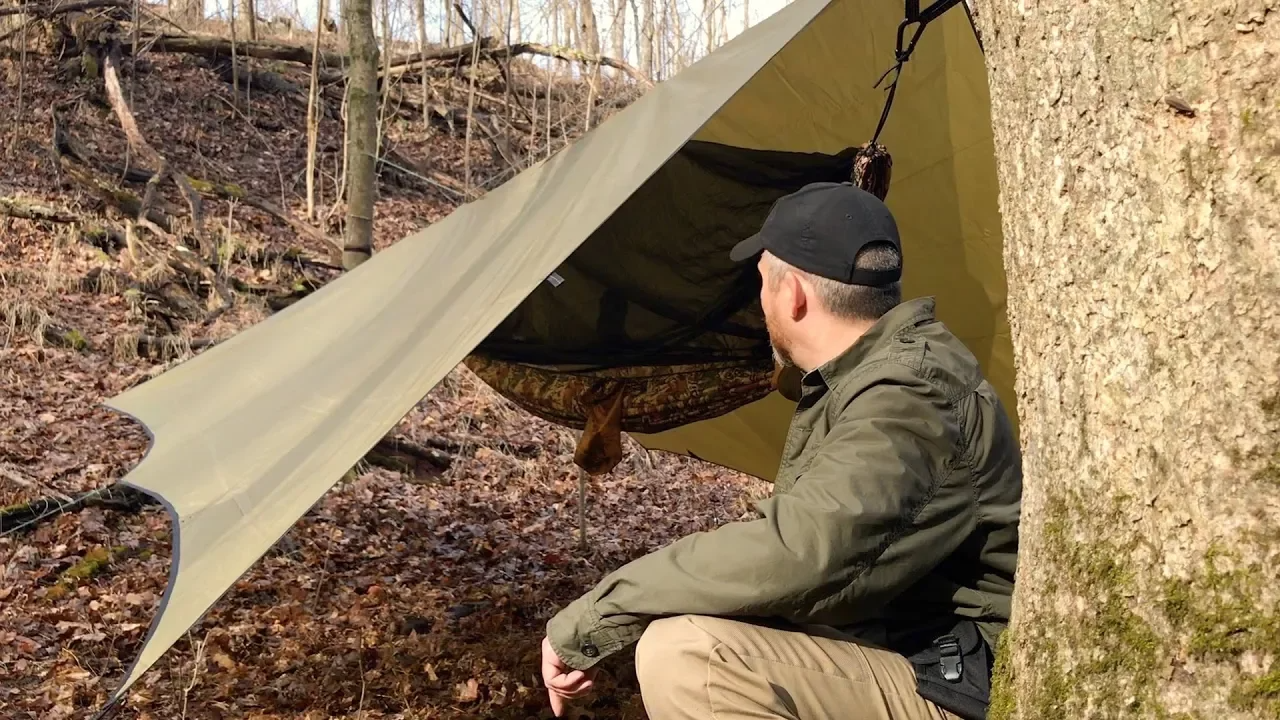 "RAIN FLY" CAMPING TARP REVIEW (VIDEO)