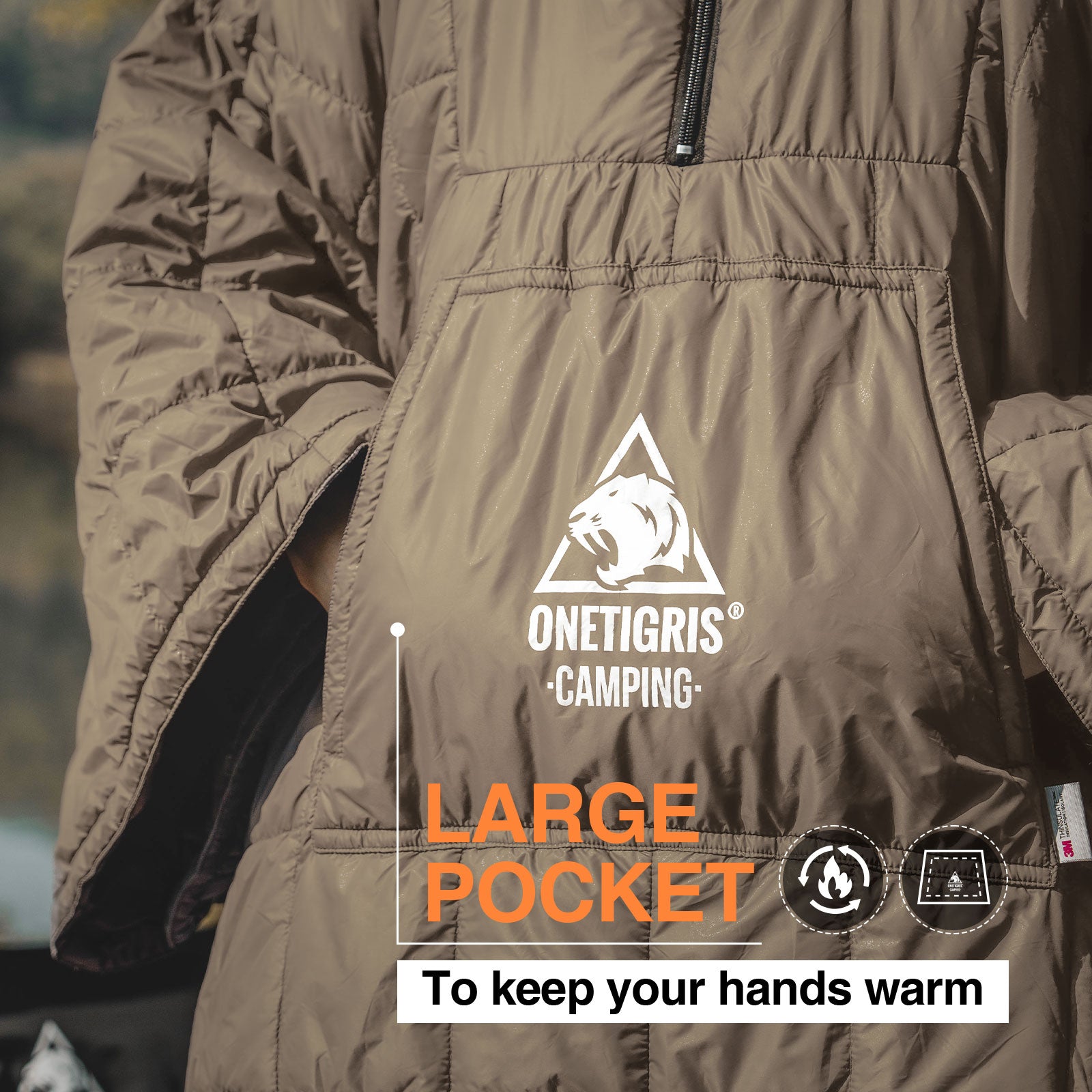 OneTigris Camping  Outdoor Blanket