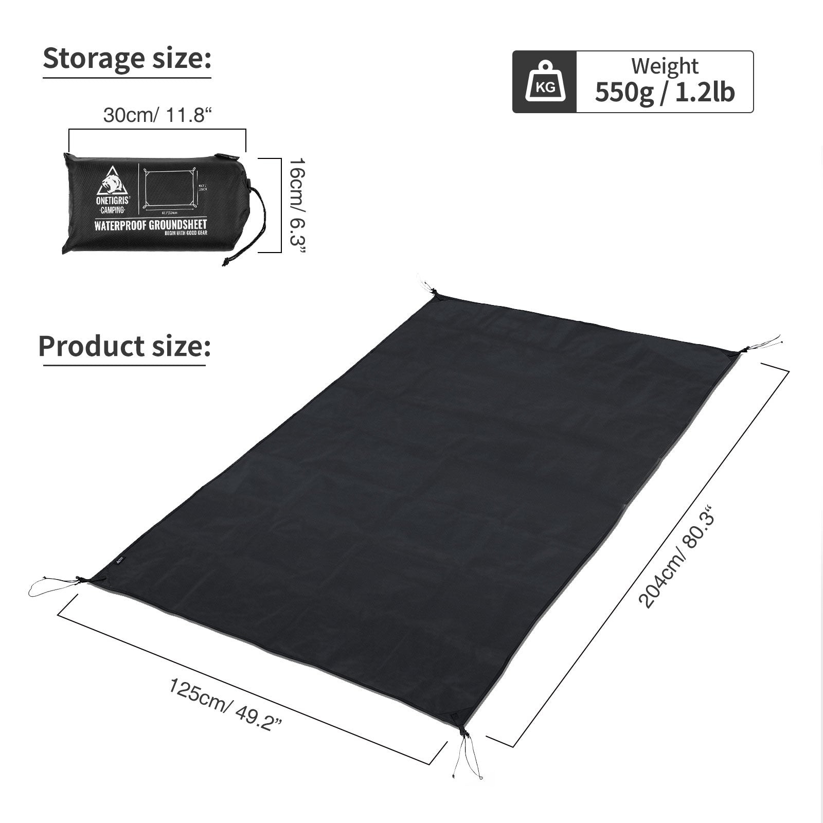 OneTigris Waterproof Heavy Duty Mat