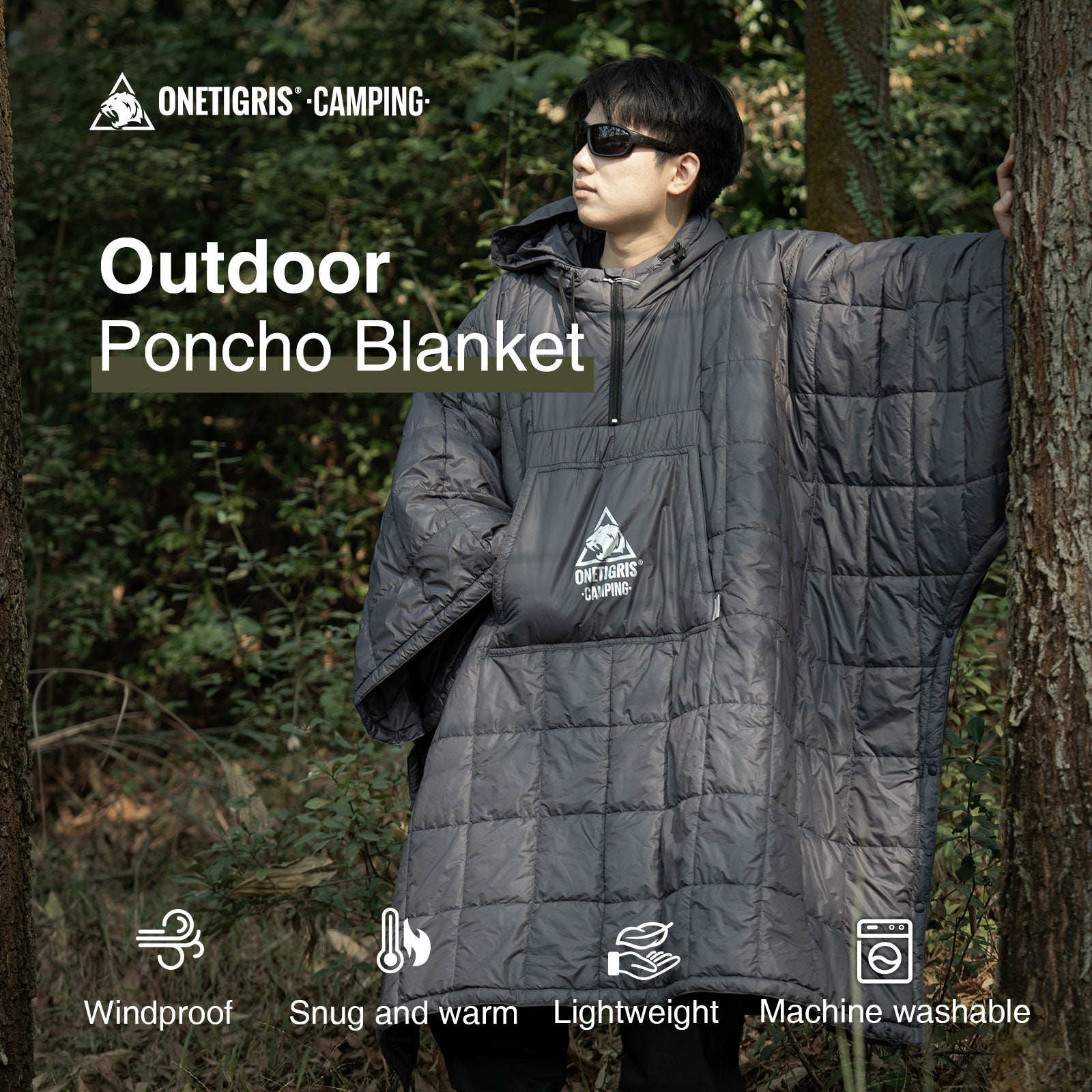 OneTigris Camping  Outdoor Blanket