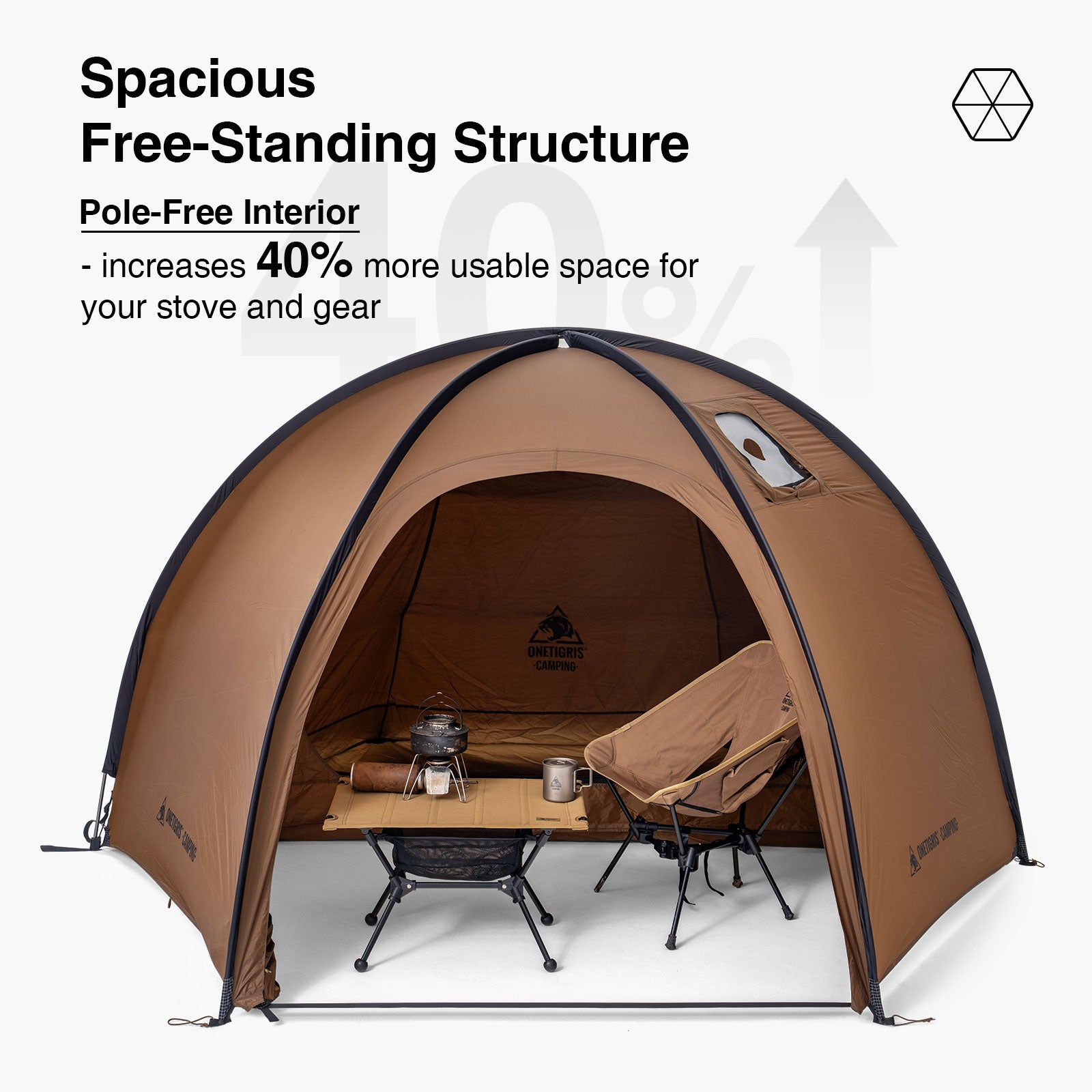 ワンティグリス　COSMITTO OneTigris COSMITTO Backpacking Tent | 3-Season double tent