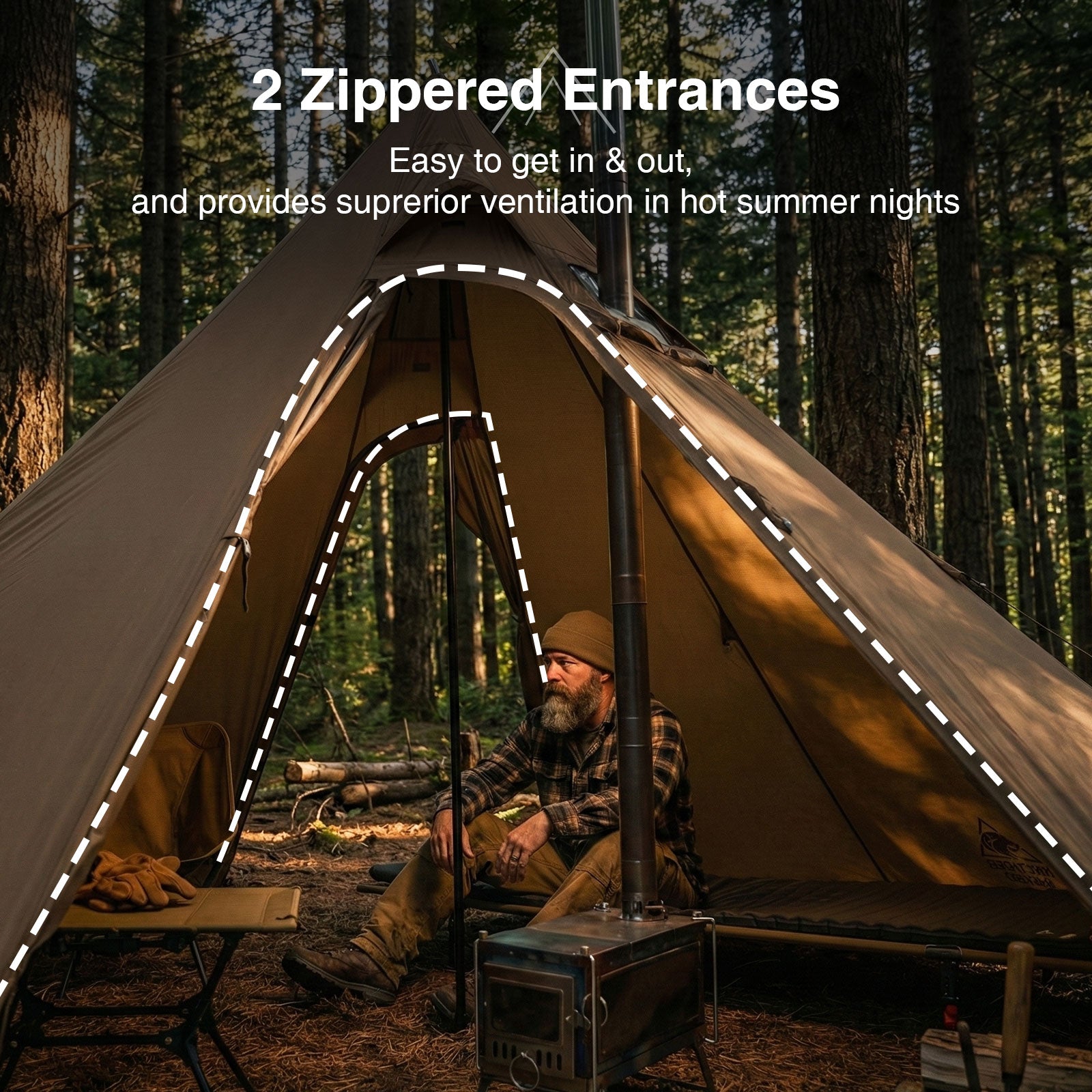 tent summer NORTHGAZE 2.0 Hot Tent