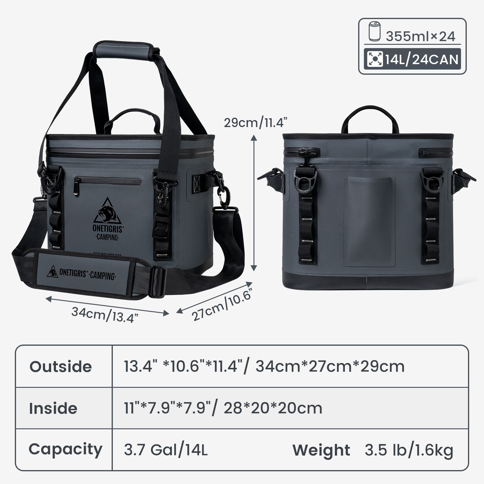 OneTigris Camping Cooler-Bag