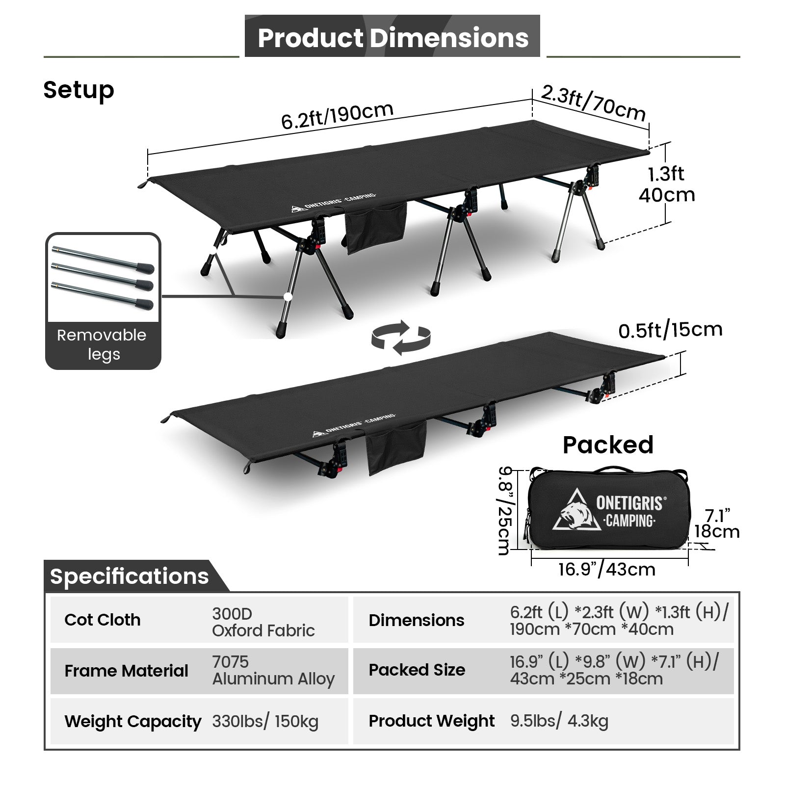 Portable Camping Cot