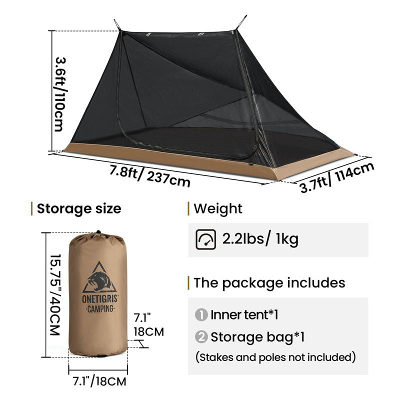 OneTigris PLATOON Tent Mesh Liner