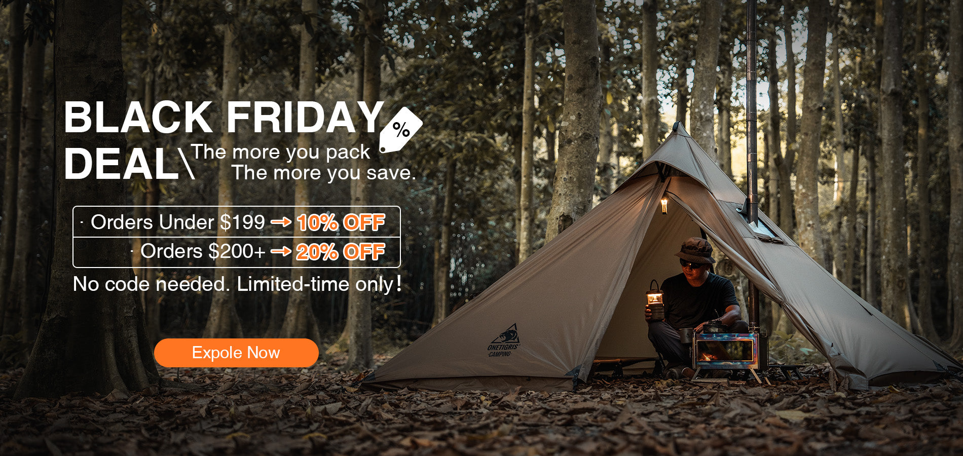 OneTigris Camping Gear | Begin With Good Gear
