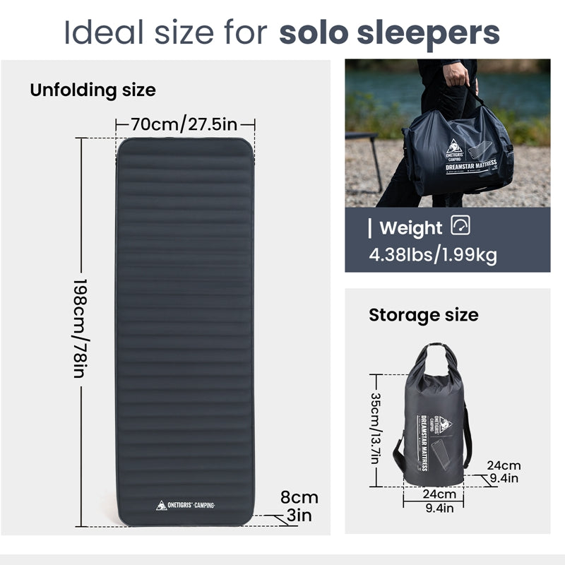 Lightweight, right-sized sleeping pad