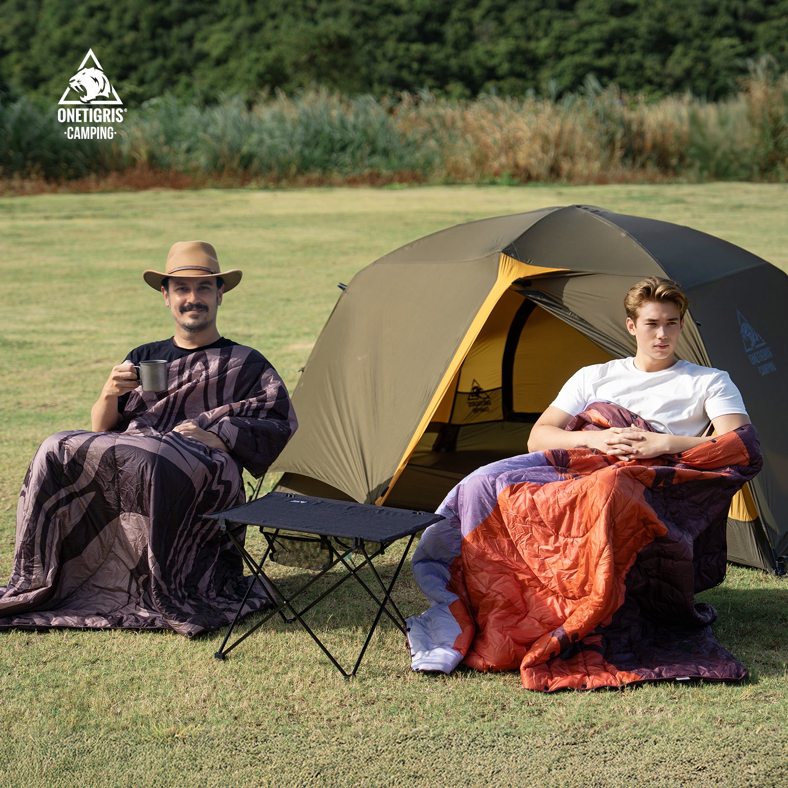 OneTigris Digital Printed Camping Blanket