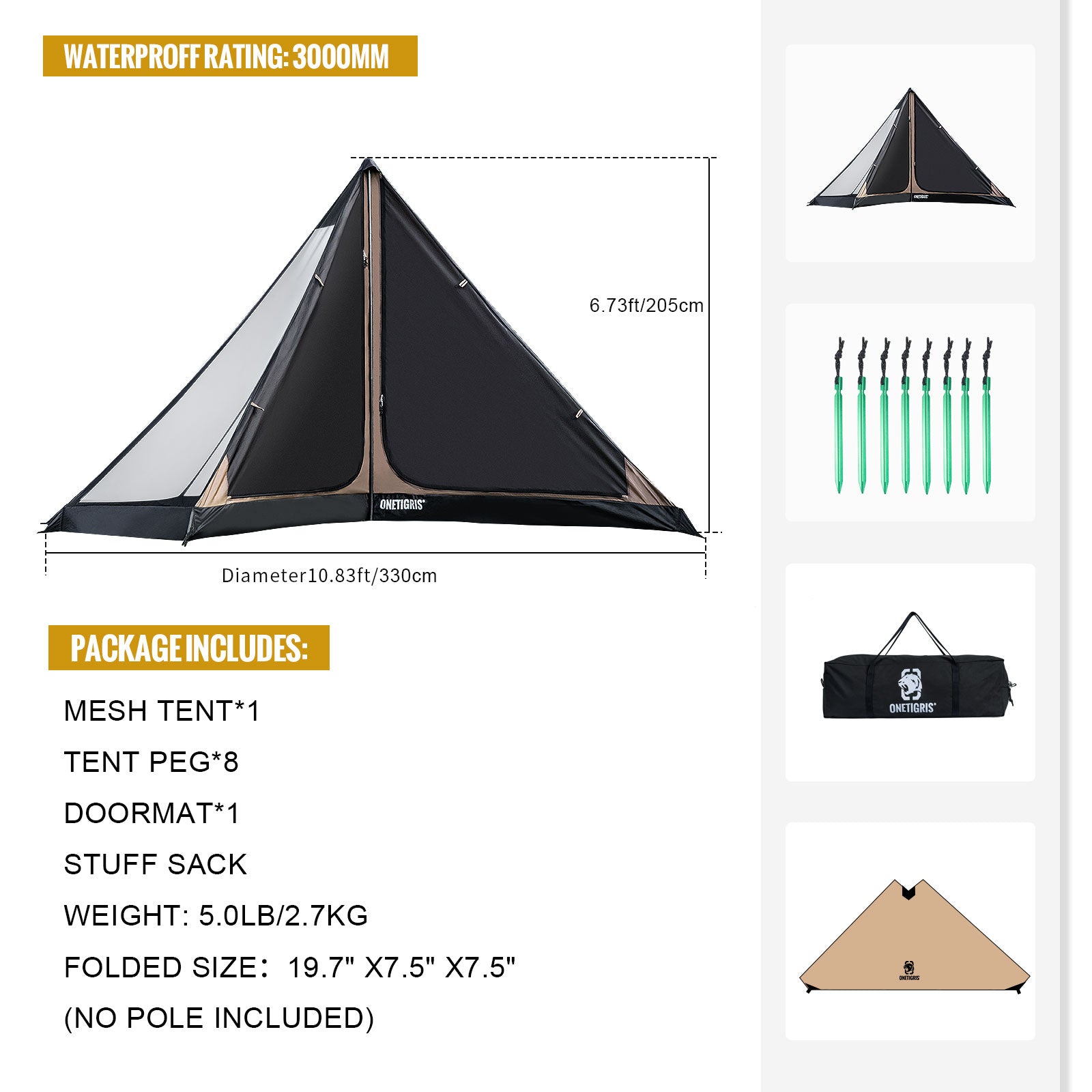 テント・タープ NIMBUS TENT+MESH INNER+FULL GROUND SHEET Hill Stone スクリーンテント タープテント用メッシュ メッシュ
