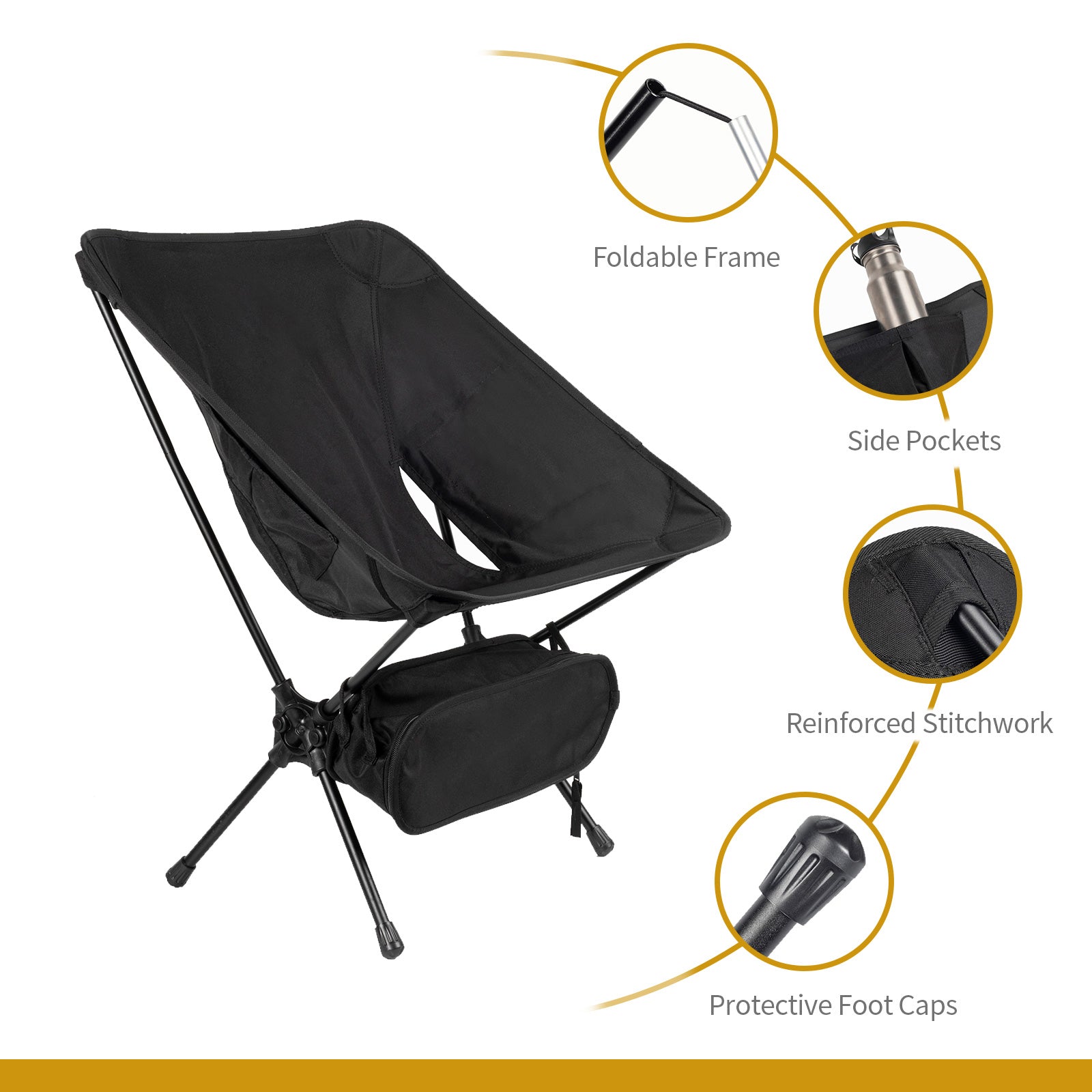 OneTigris Portable Camping Chair | Best camping chairs – OneTigris