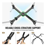 Cross-structure support with reliable design, easy setup, and enhanced stability on a white background.