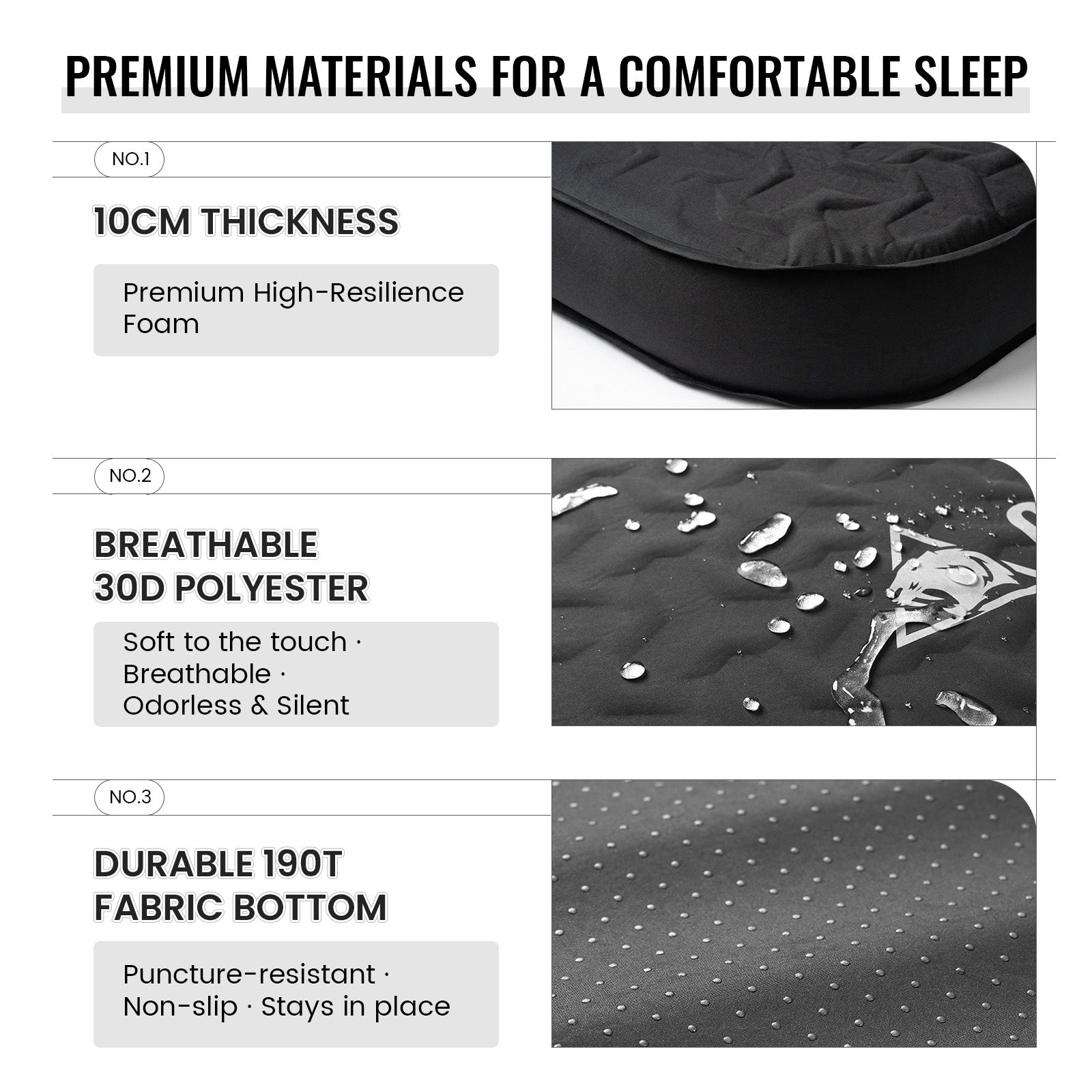 DYNISLAND PRO SELF-INFLATING MATTRESS| OneTigris Camping