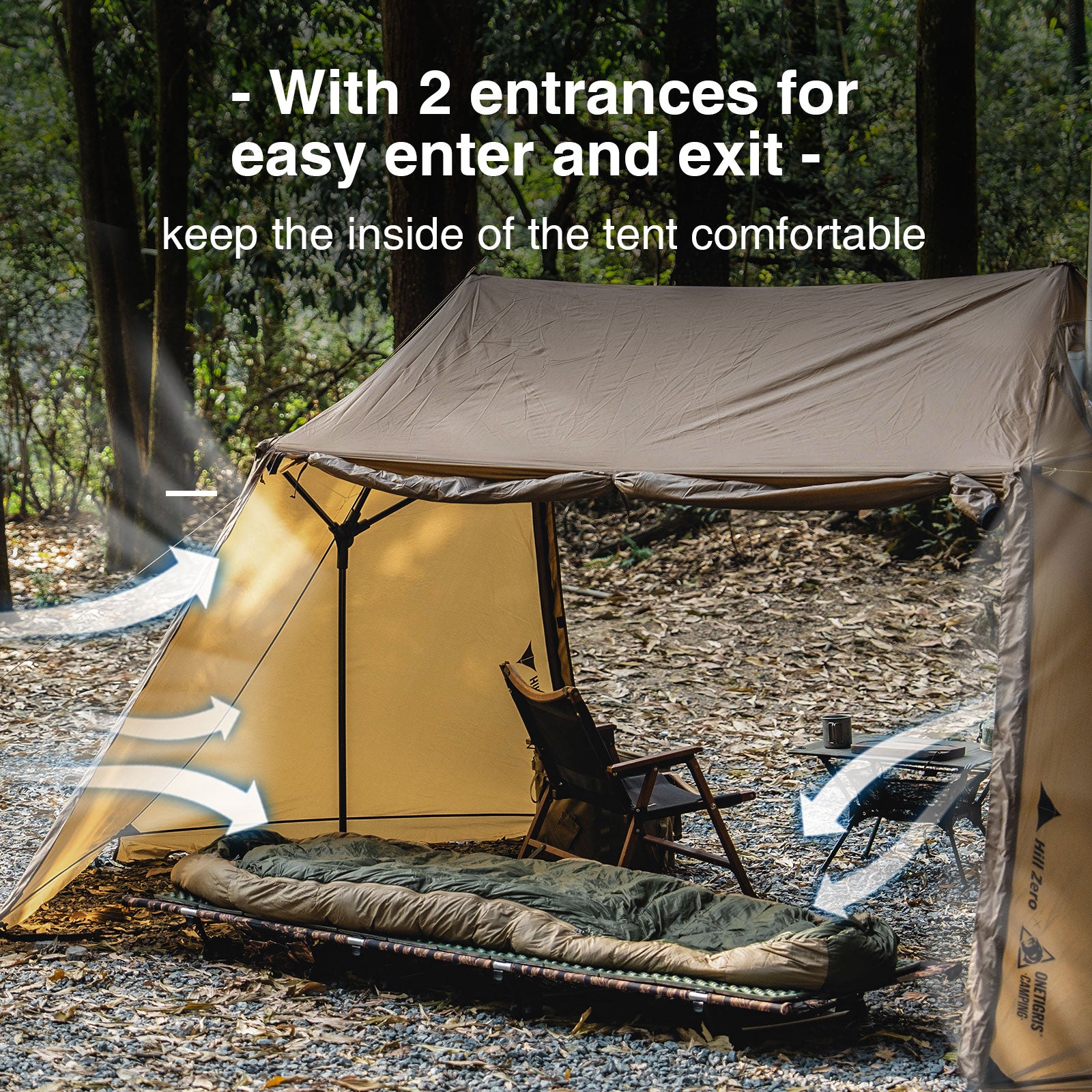 SCARECROW Camping Shelter