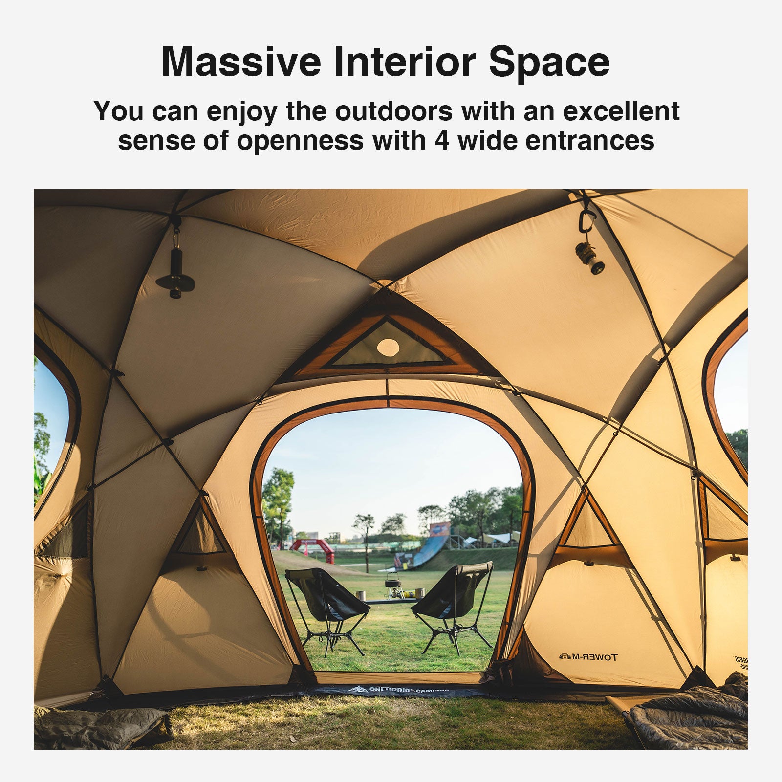 onetigris zelt TOWER M Camping Tent