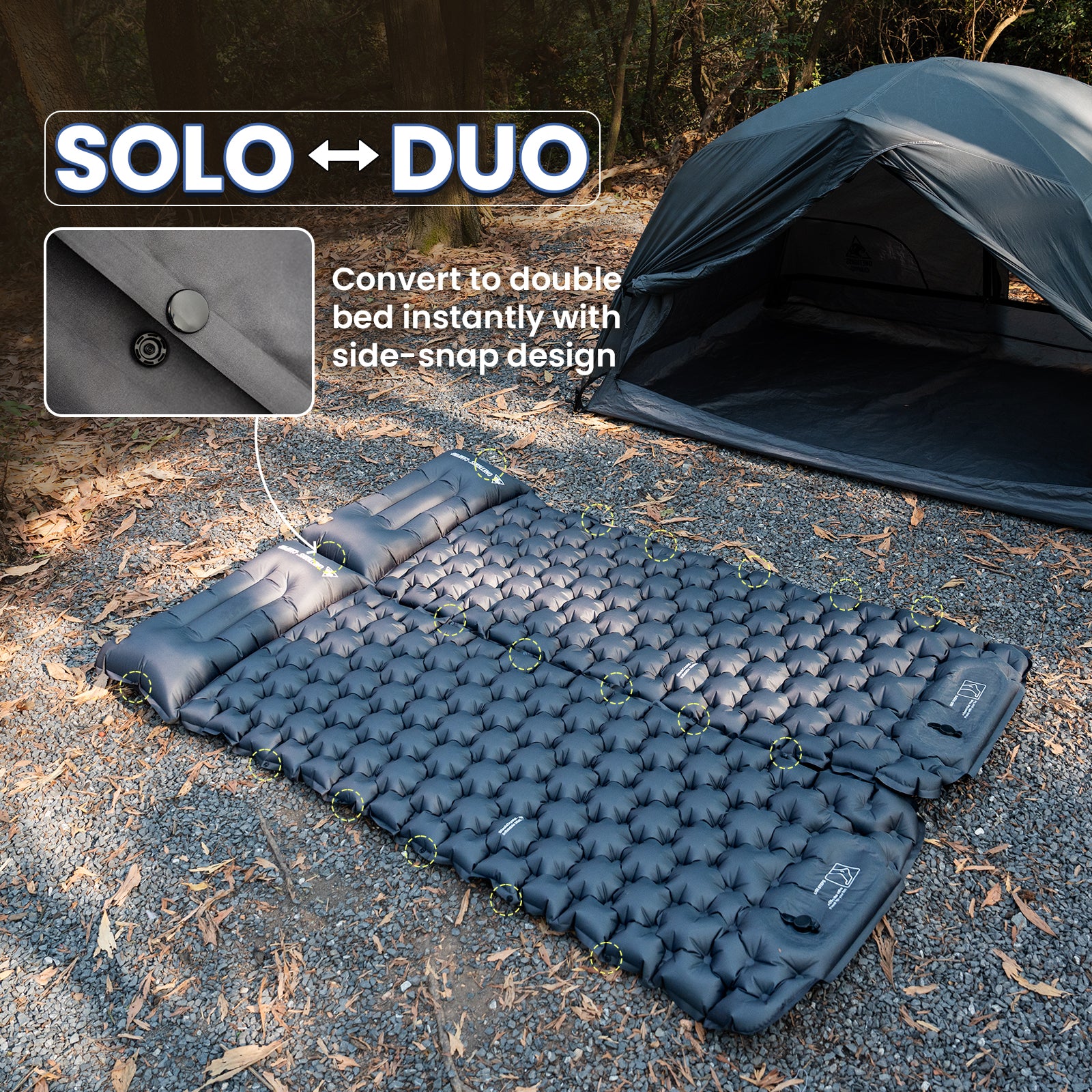 BLACKCRYSTAL Sleeping Pad 