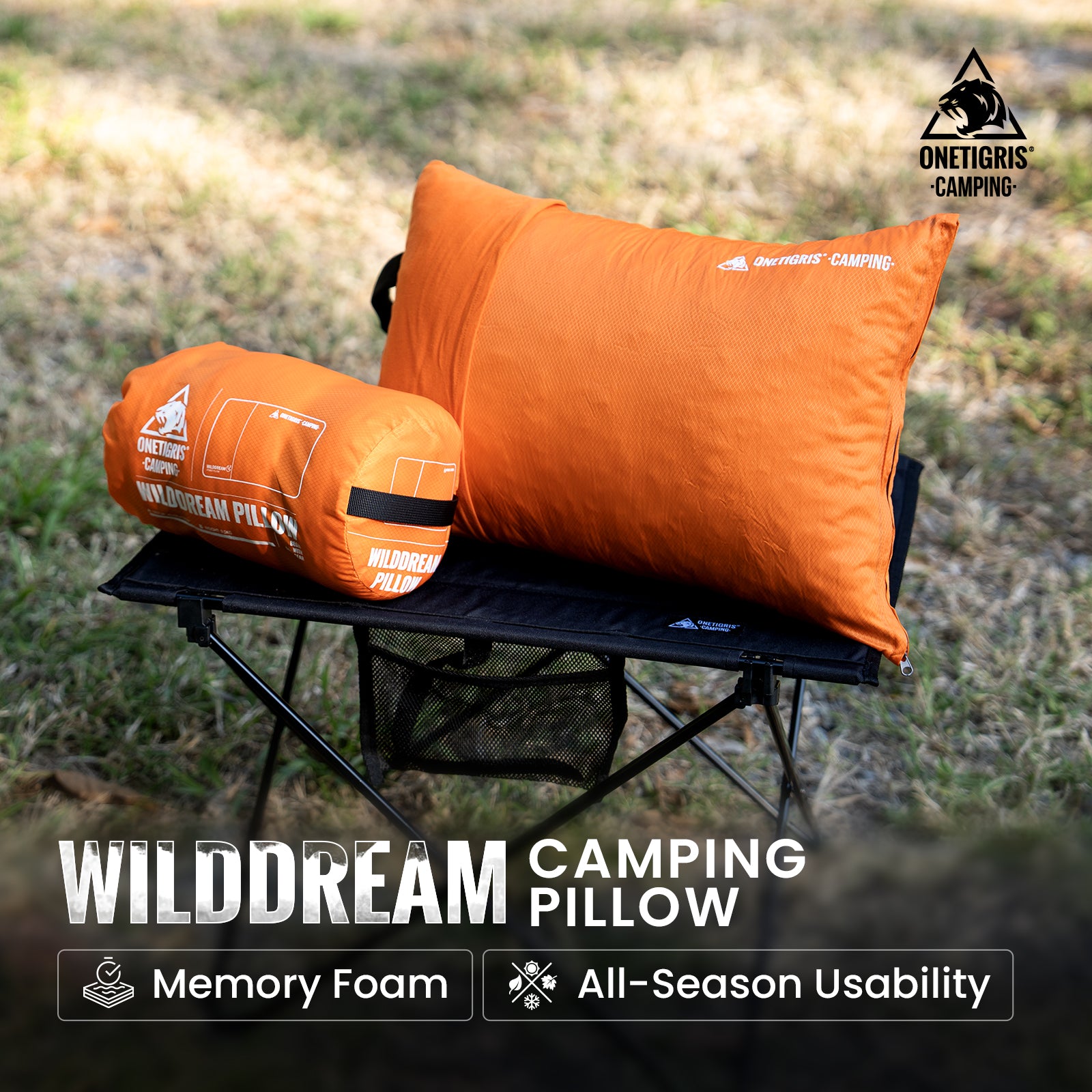 Wilddream Memory Foam Pillow – OneTigris Camping