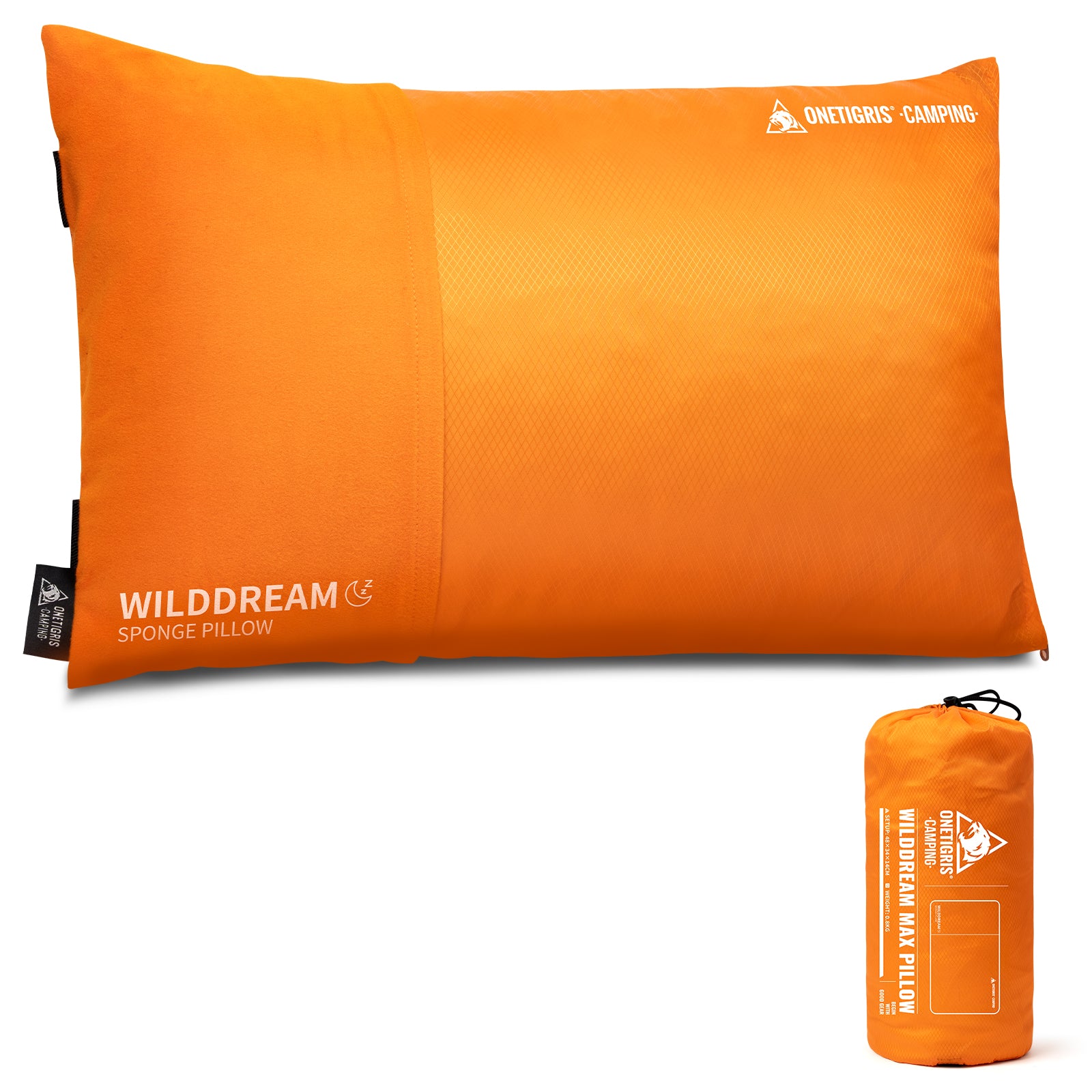 Wilddream MAX Memory Foam Pillow – OneTigris Camping