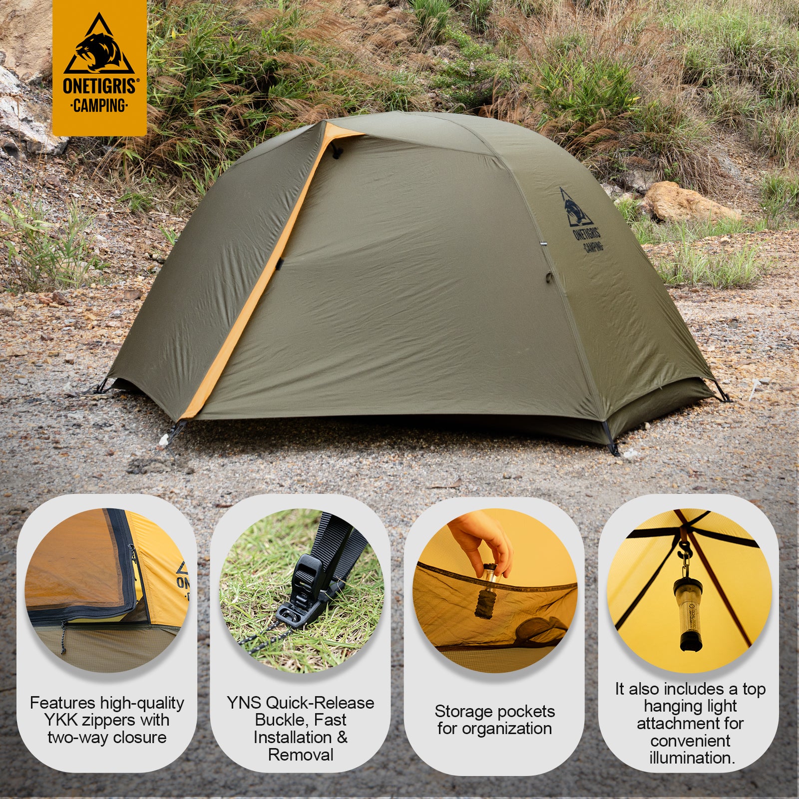 4 season 1 man tent STELLA 4 Seasons Single Camping Tent