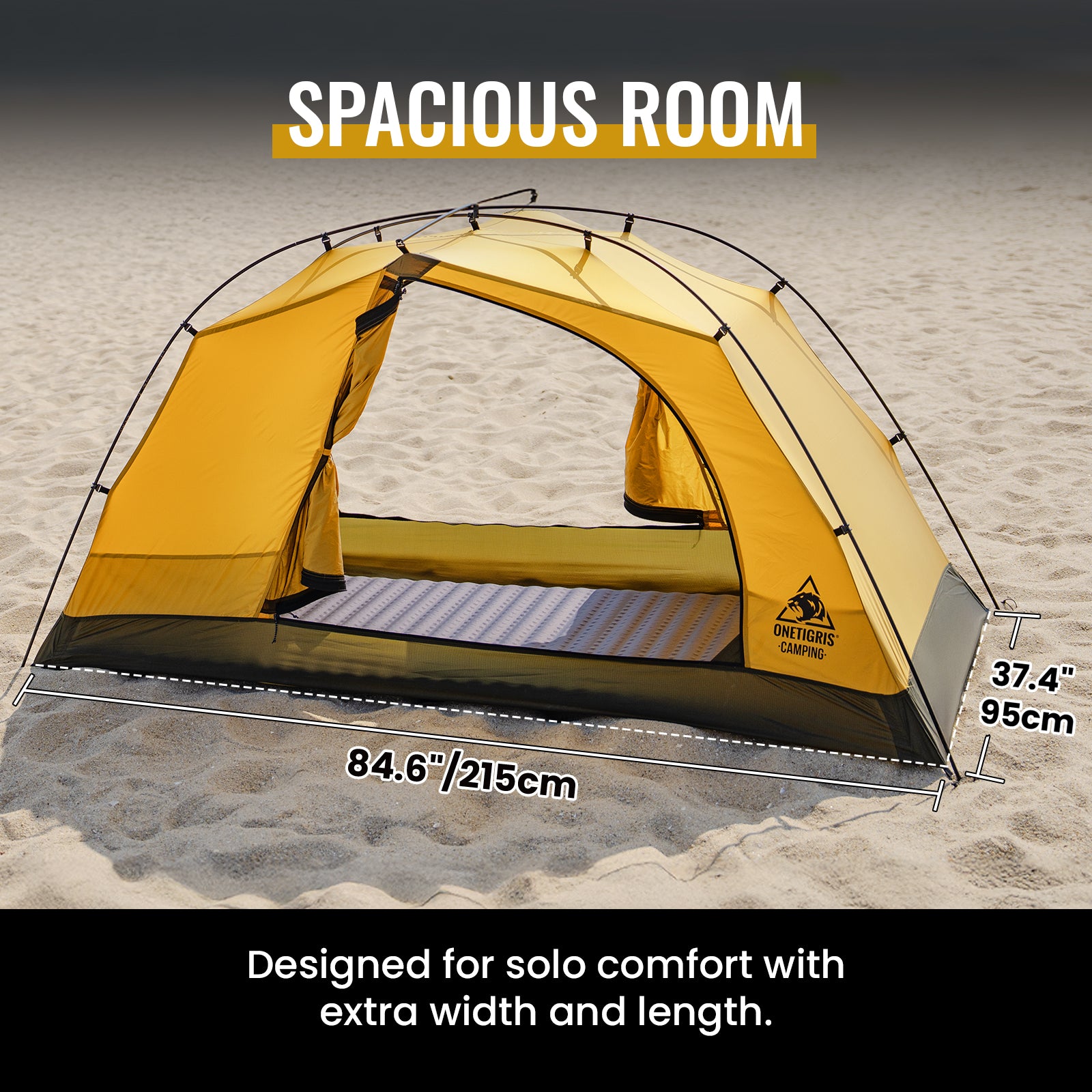 rocktrail camping tent 4.1 STELLA 4 Seasons Single Camping Tent