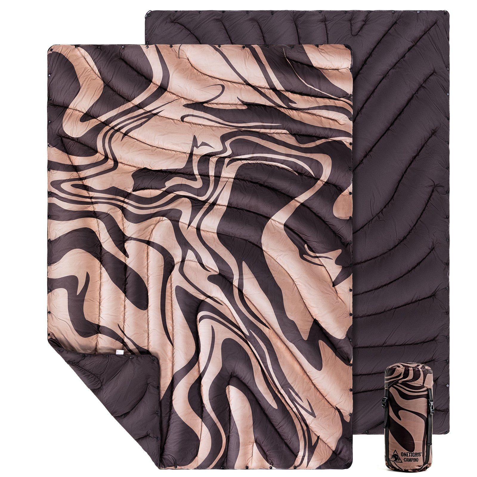 OneTigris Digital Printed Camping Blanket