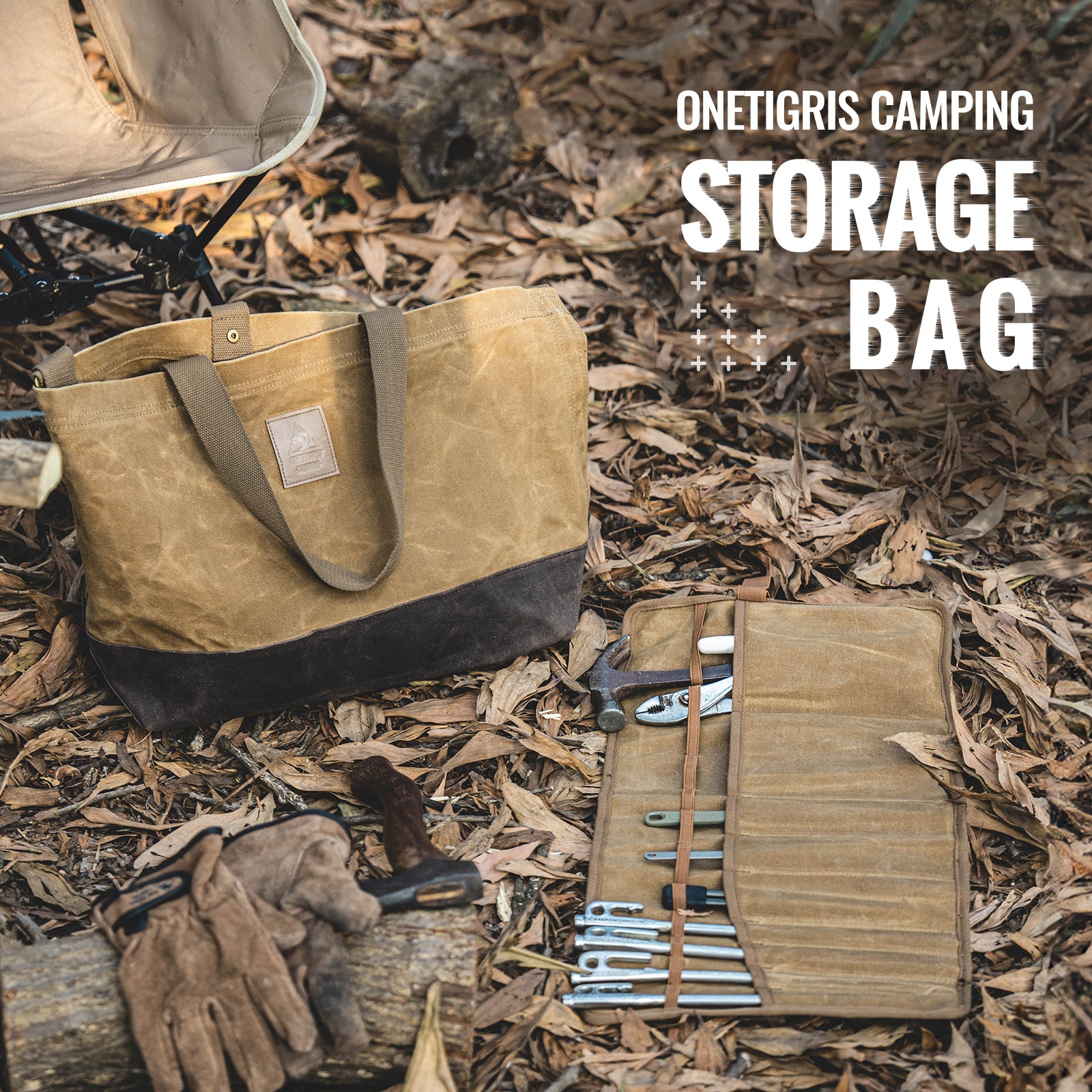 OneTigris Waxed Canvas Bag