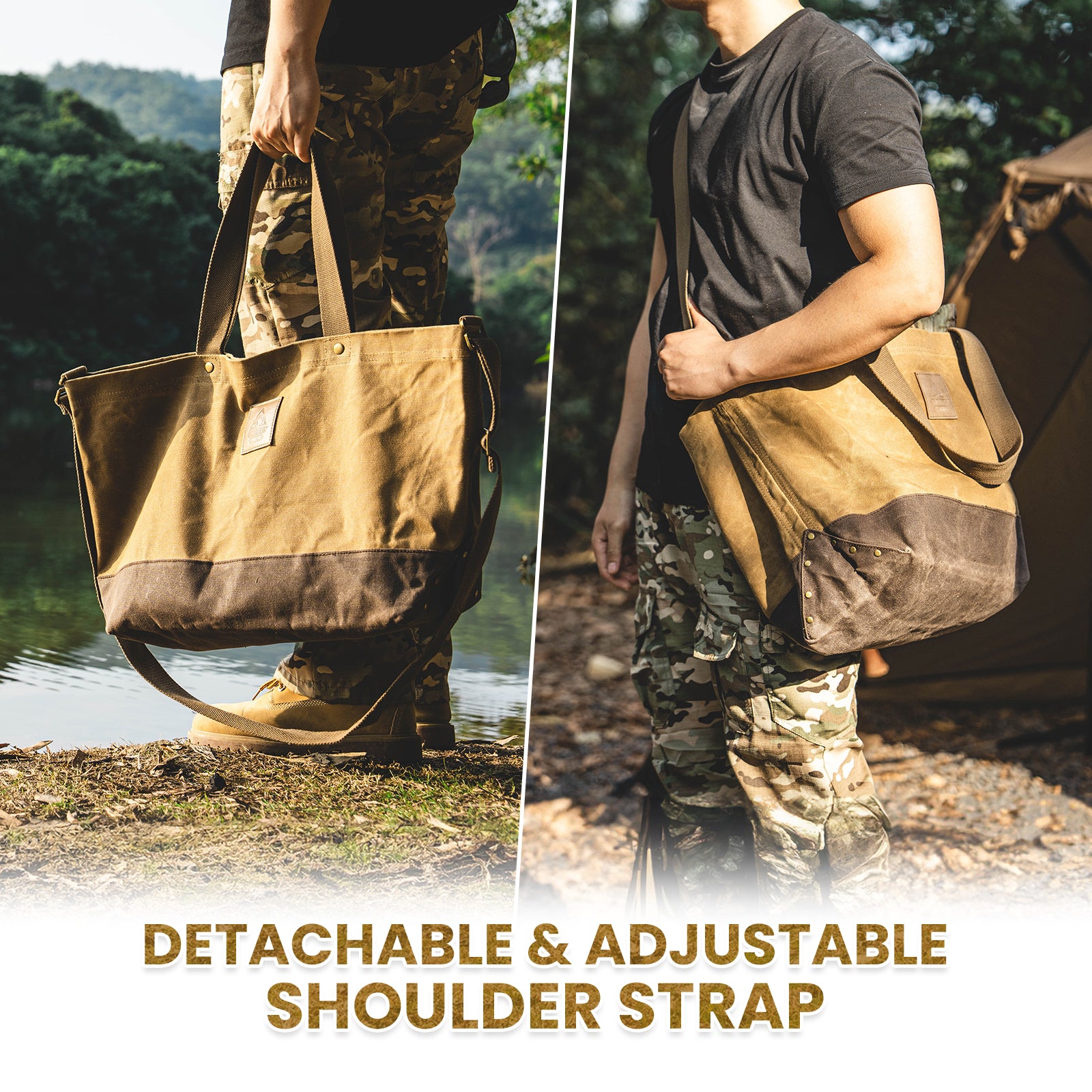 「terrysgarage」 OneTigris Waxed Canvas Bag | OneTigris Camping
