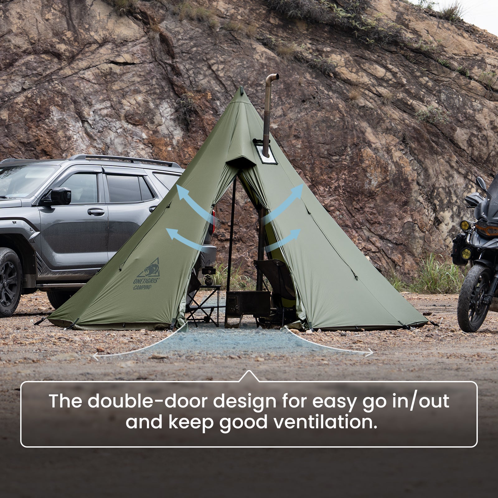 Rock Fortress Hot Tent