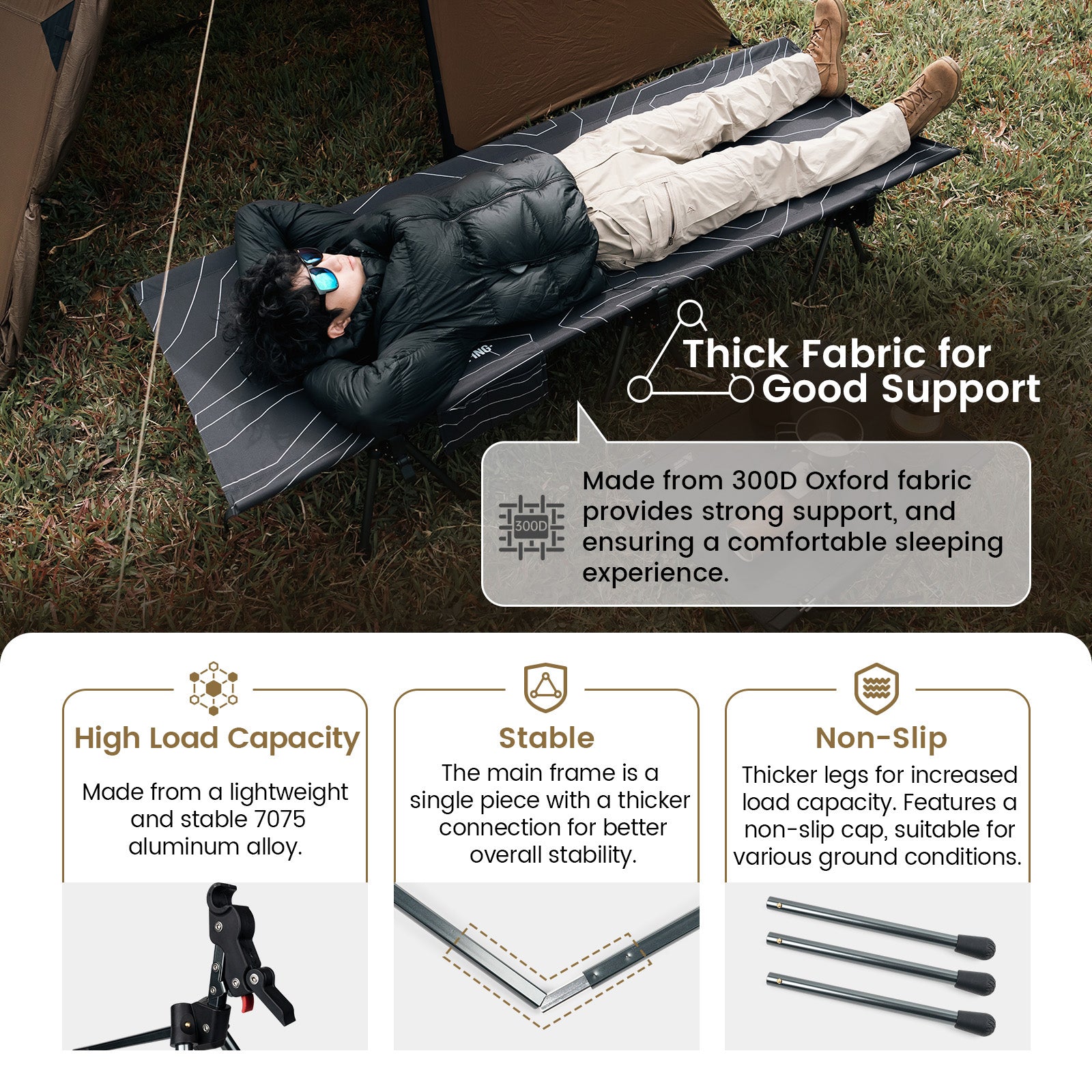 Supranubis  Camping Cot