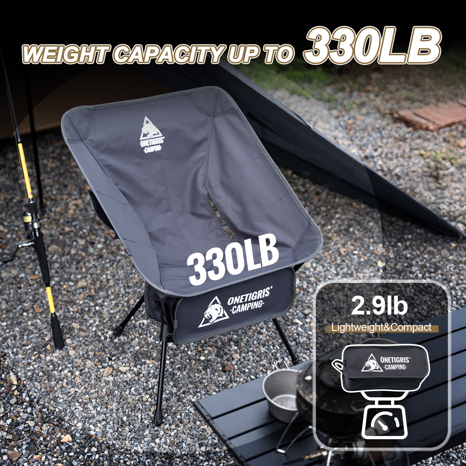 OneTigris Tigerblade アウトドアチェア 折りたたみ式キャンプ TigerBlade キャンプチェア | OneTigris – OneTigris Camping