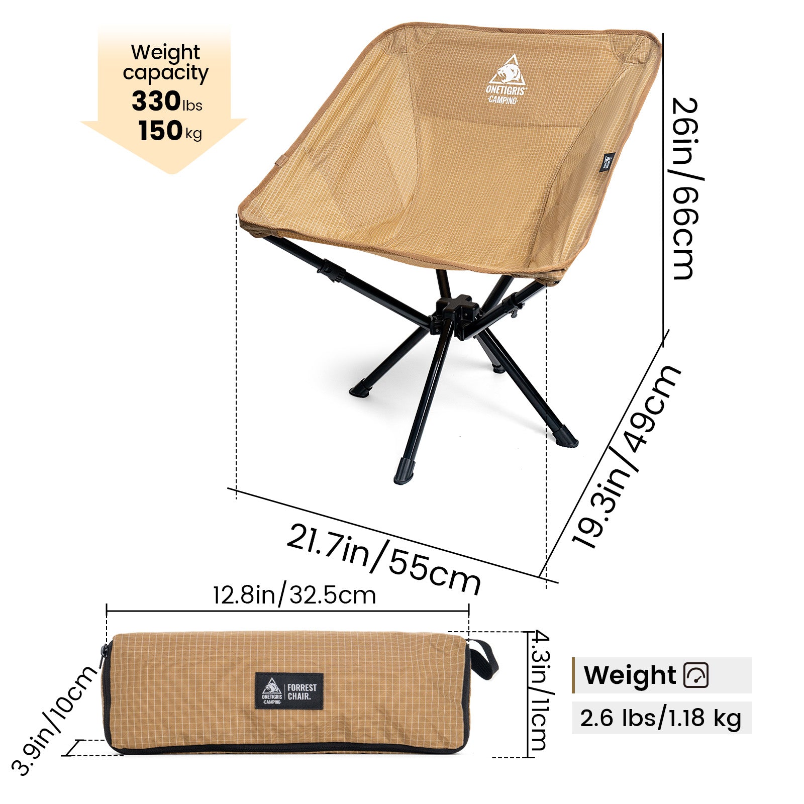 FORREST Camping Chair 10