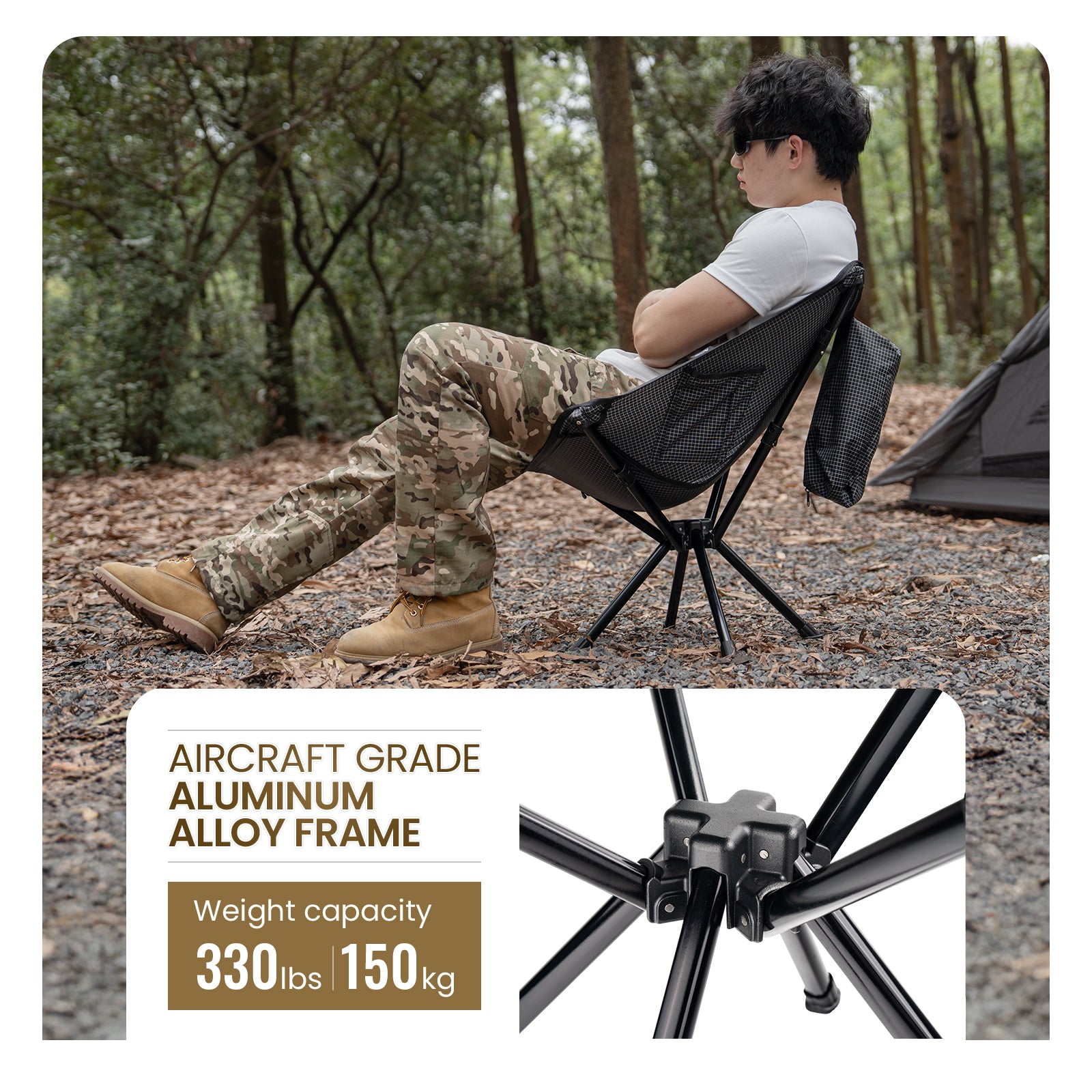 FORREST Camping Chair 10 | OneTigris – OneTigris Camping
