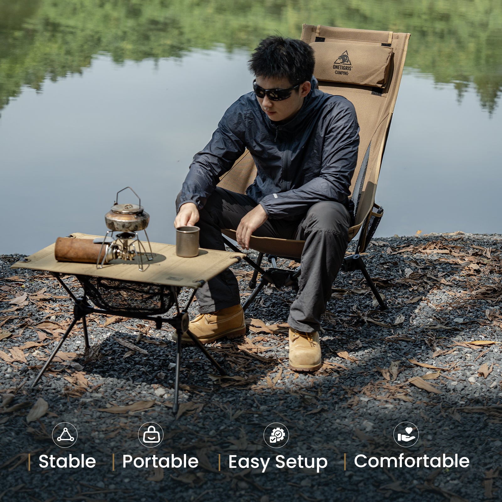 Tigerblade High Back Camping Chair 07