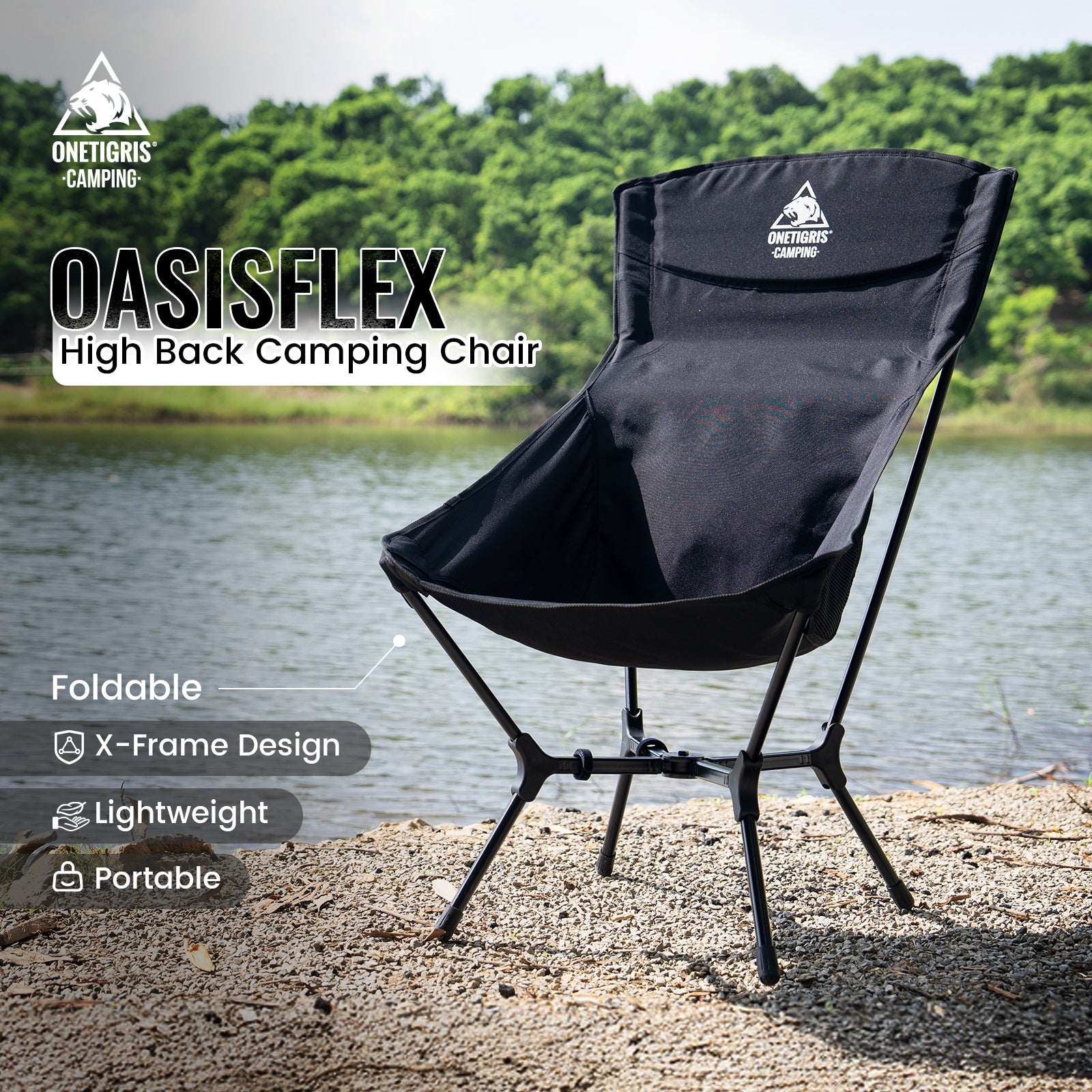 OASISFLEX High Back Camping chair