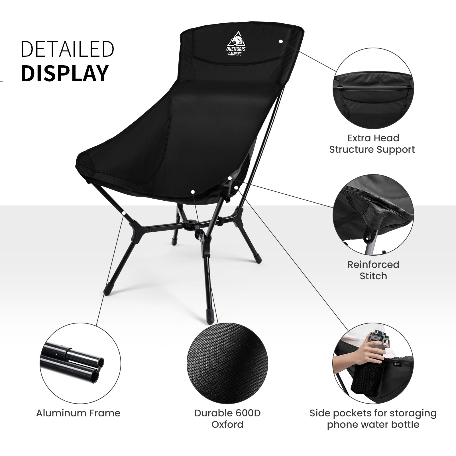 OASISFLEX High Back Camping chair