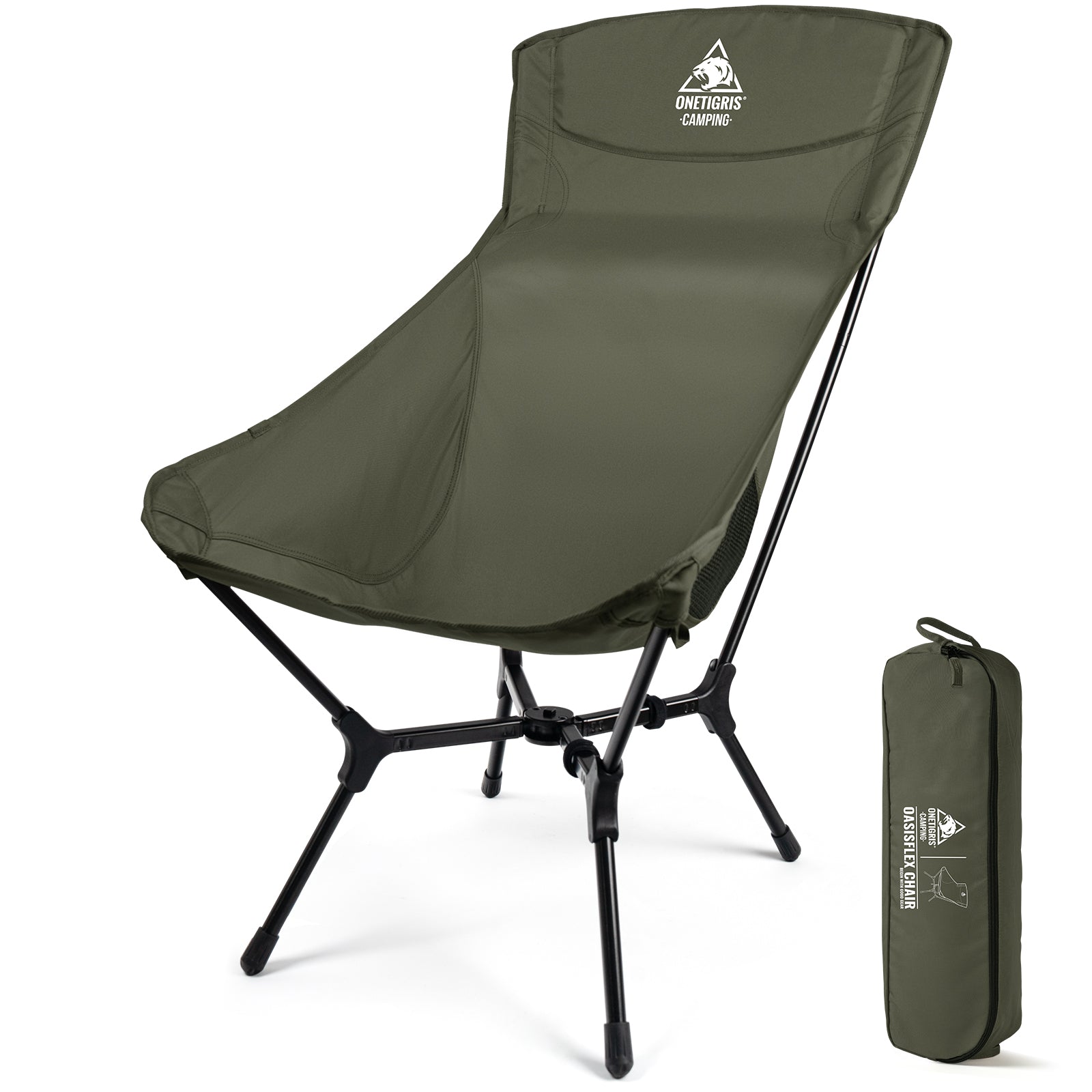 onetigris campingstuhl OASISFLEX High Back Camping chair