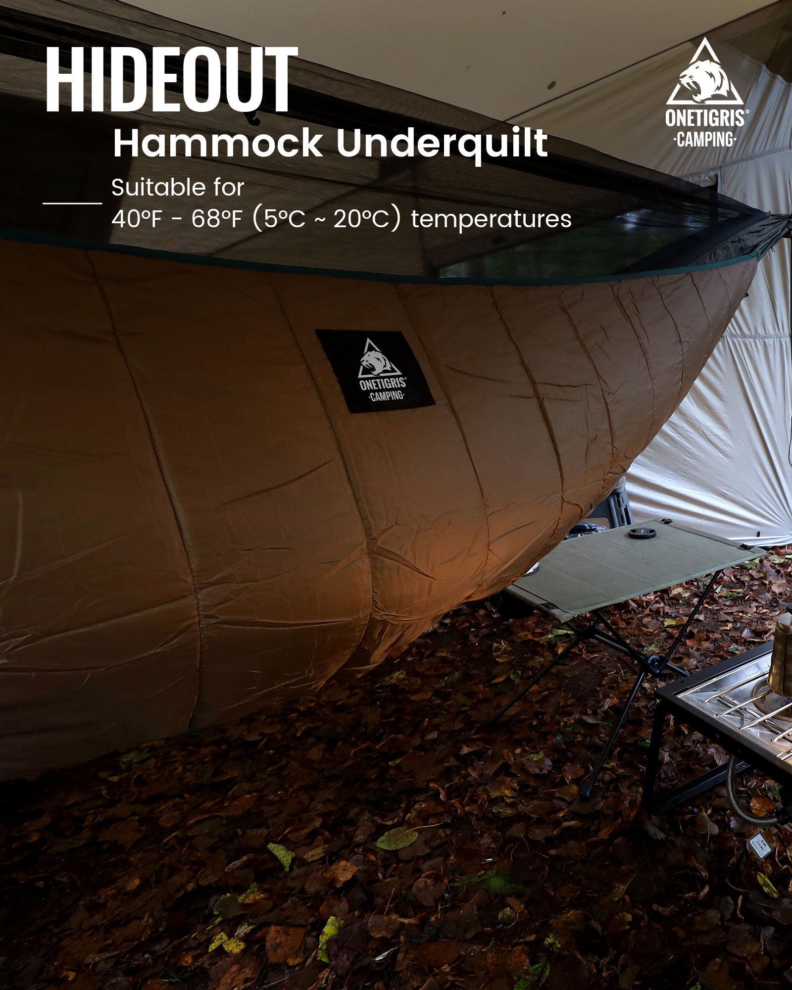 HIDEOUT アンダーキルト – OneTigris Camping