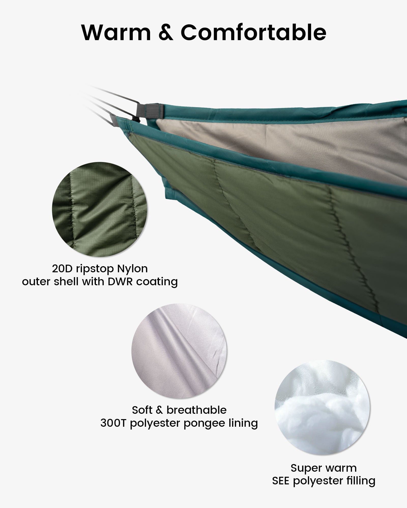NIGHT PROTECTOR Under-quilt | OneTigris Camping