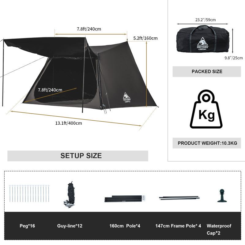 T/C SOLO HOMESTEAD Camping Tent 2.0