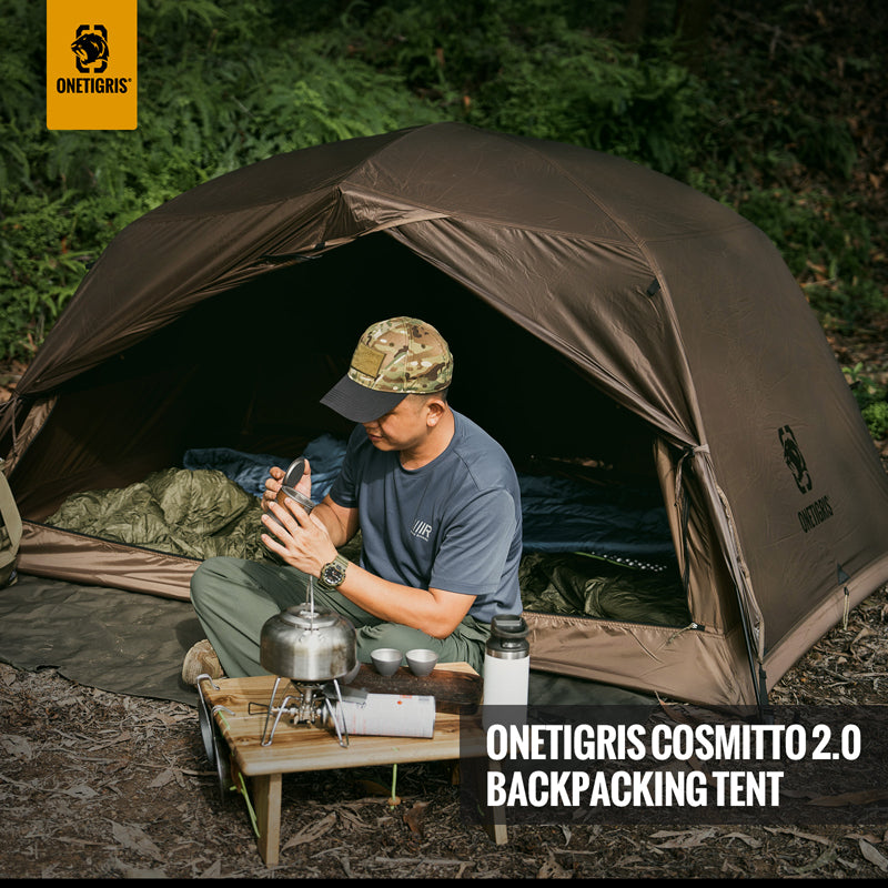 OneTigris COSMITTO Backpacking Tent | 3-Season double tent – OneTigris  Camping