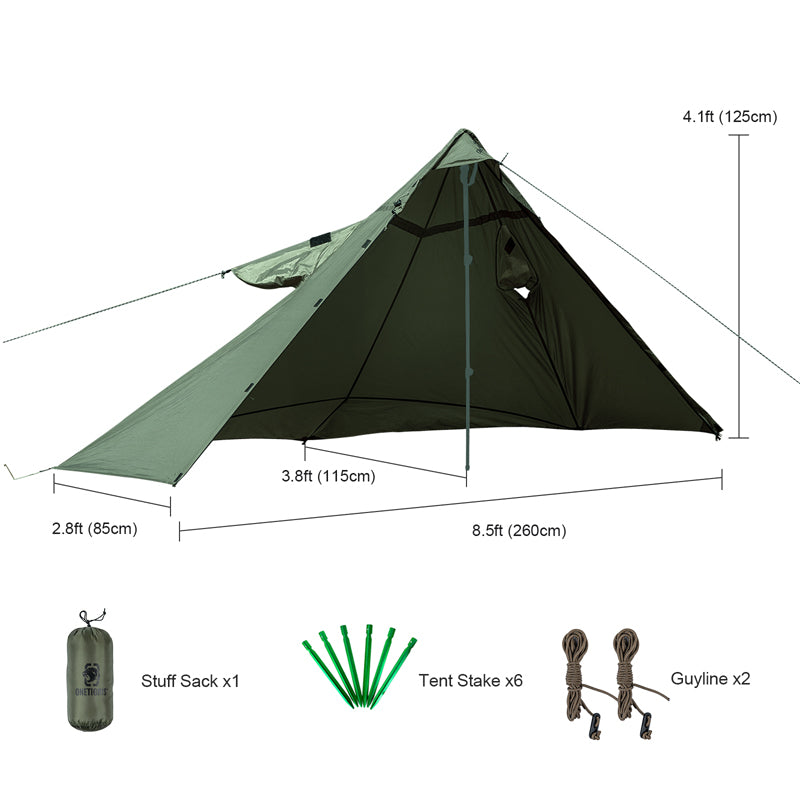 TENTSFORMER ポンチョシェルター-CB