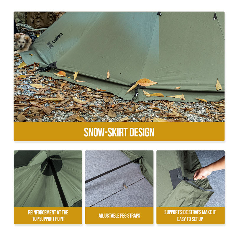 TEGIMEN Hammock Awning & Hot Tent | OneTigris – OneTigris