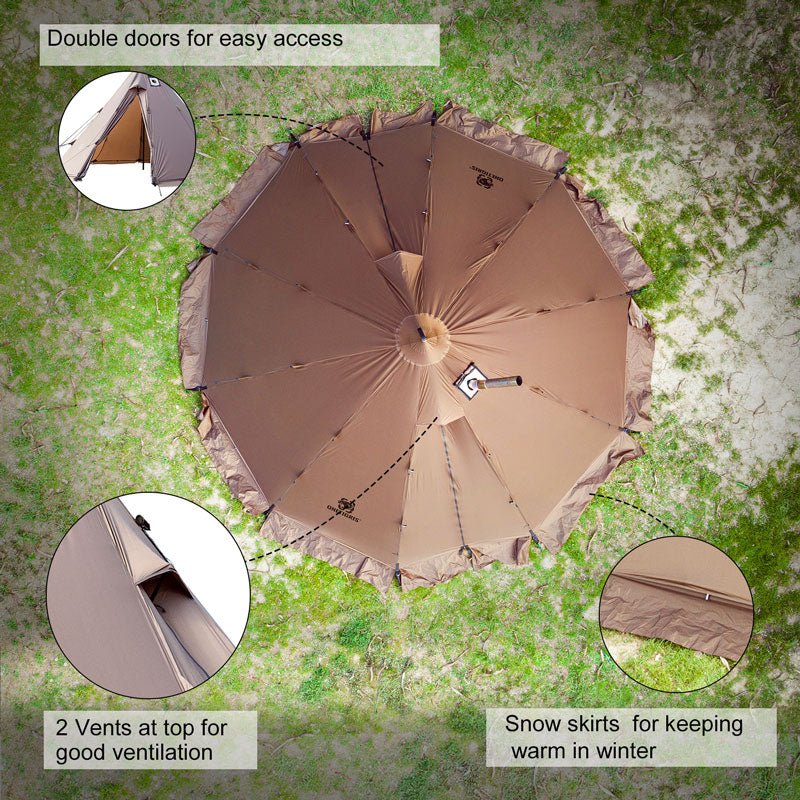 Rock Fortress Hot Tent