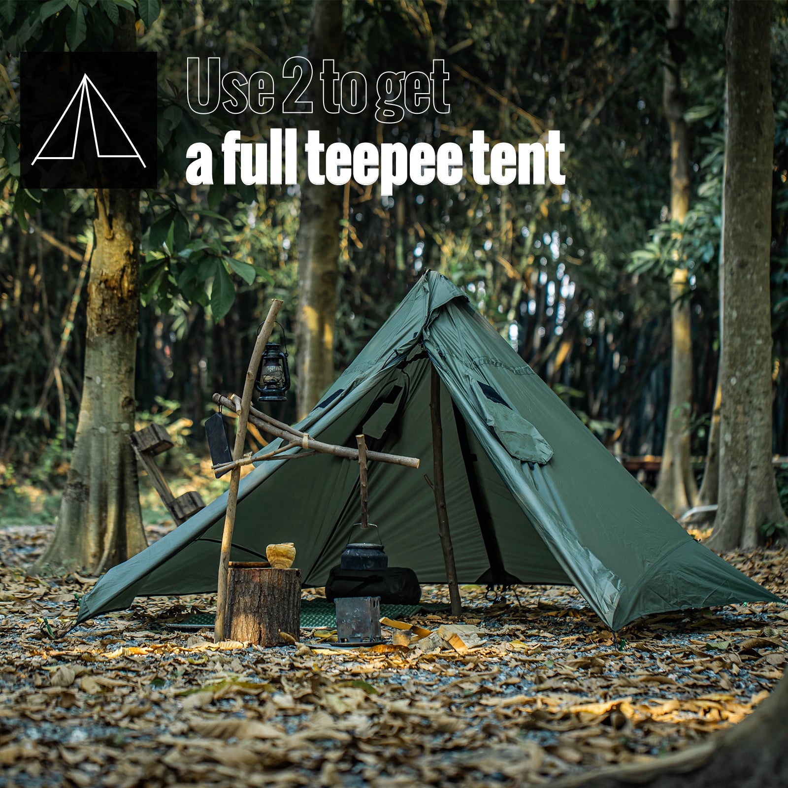 TENTSFORMER Poncho Shelter | Onetigris Camping – OneTigris Camping